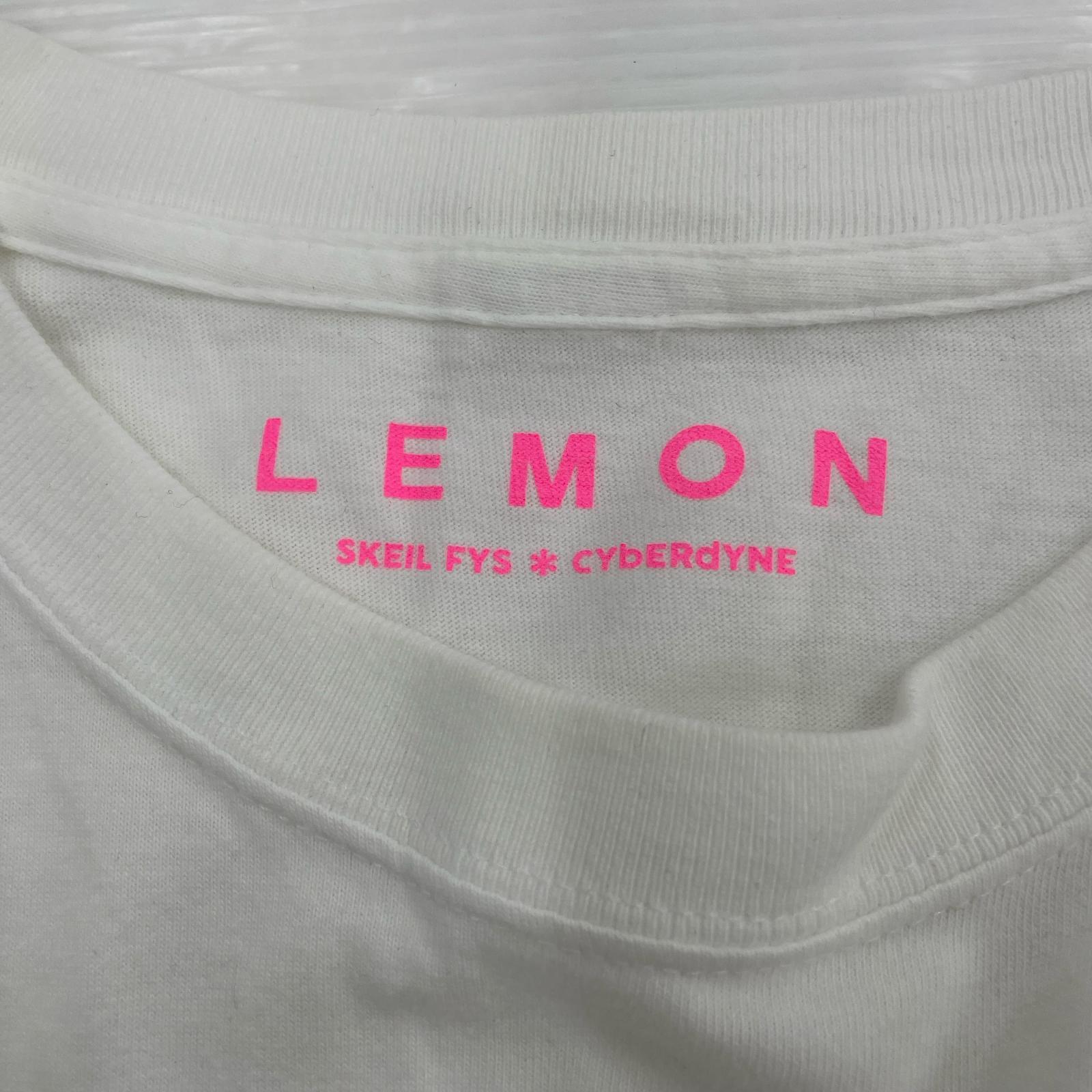 半袖Ｔシャツ CYbERdYNE×SKEIL LEMON S/S TEE F ホワイト