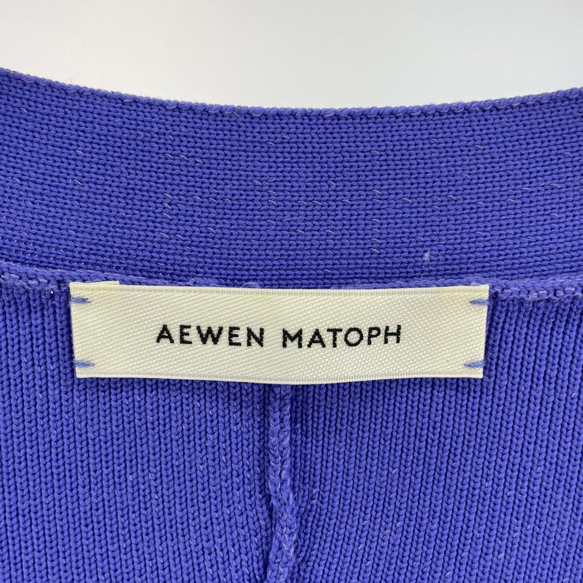 カーディガン AEWEN MATOPH カーディガン 8728-106-0014 パープル