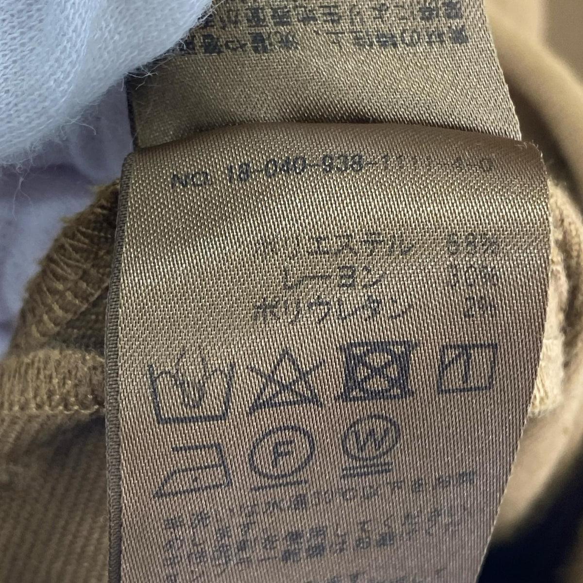 ワンピース VERMEIL par iena ウエストシェイプパフスリーフワンピース 茶 38 ブラウン