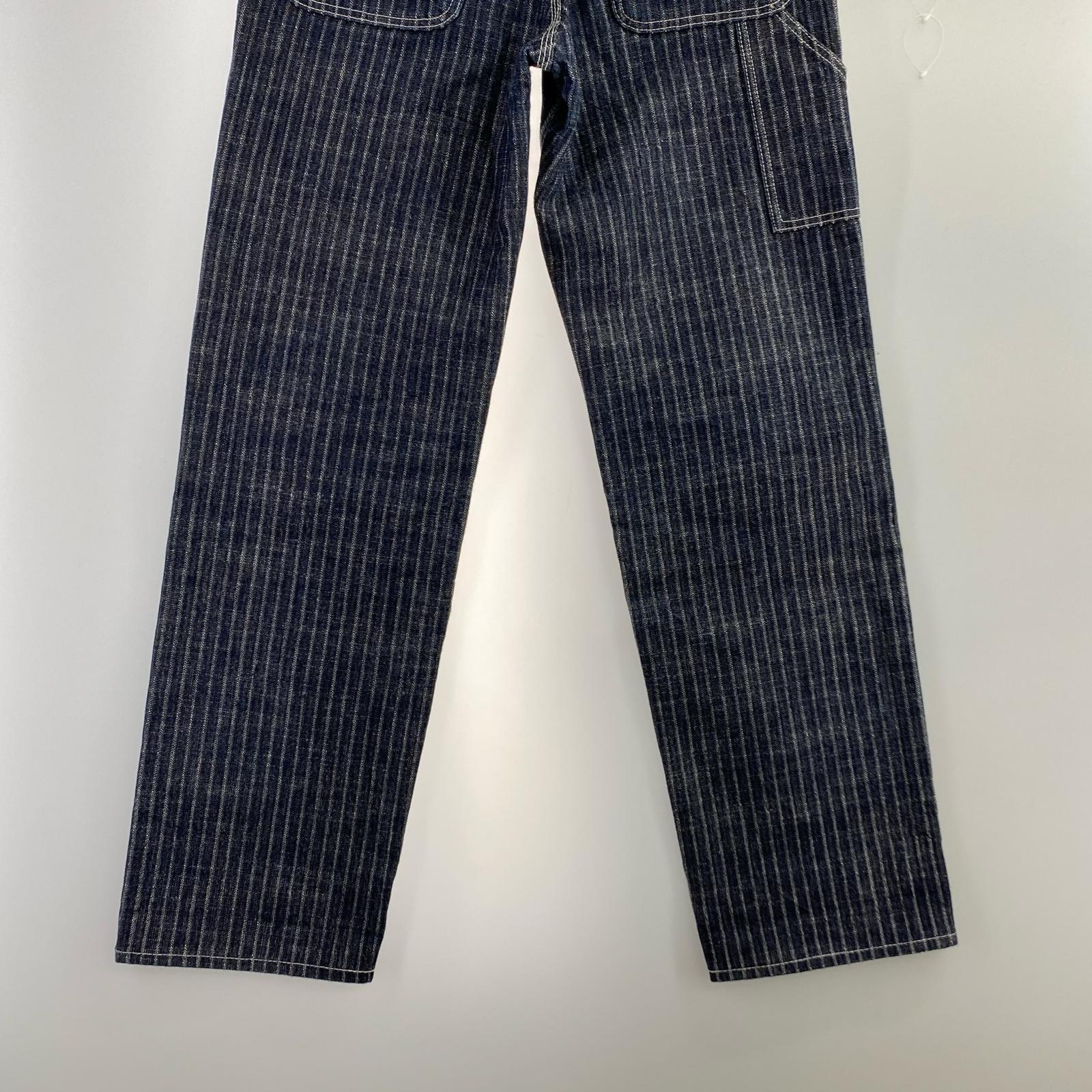 デニムパンツ SAMURAI JEANS SM610DX ヒッコリーワークパンツ (30)