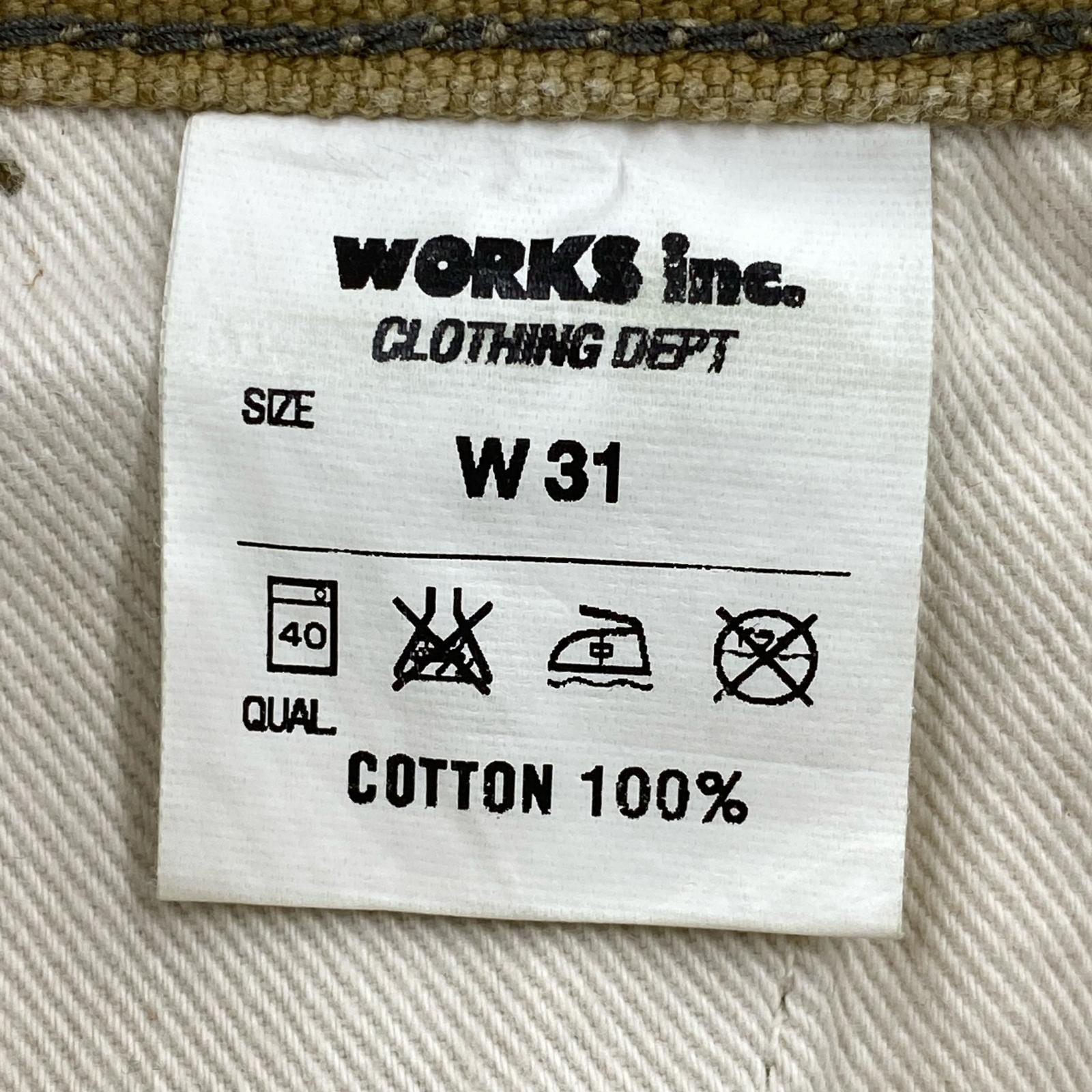 パンツ HEAVY CHINO WORK PANTS ベージュ (W31)