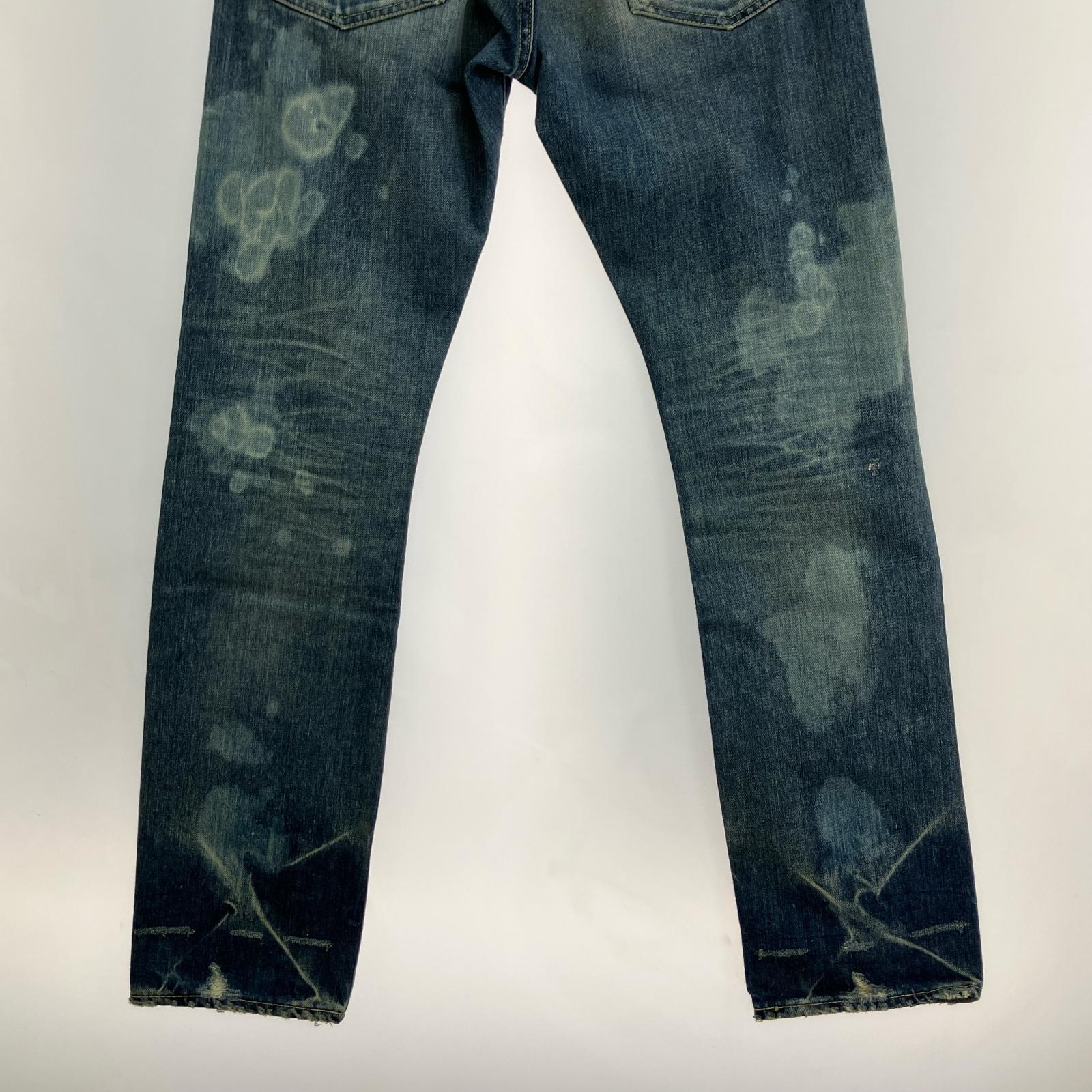 デニムパンツ HYSTERIC GLAMOUR BR加工スタッズデニムパンツ 0253AP15 (28) 28