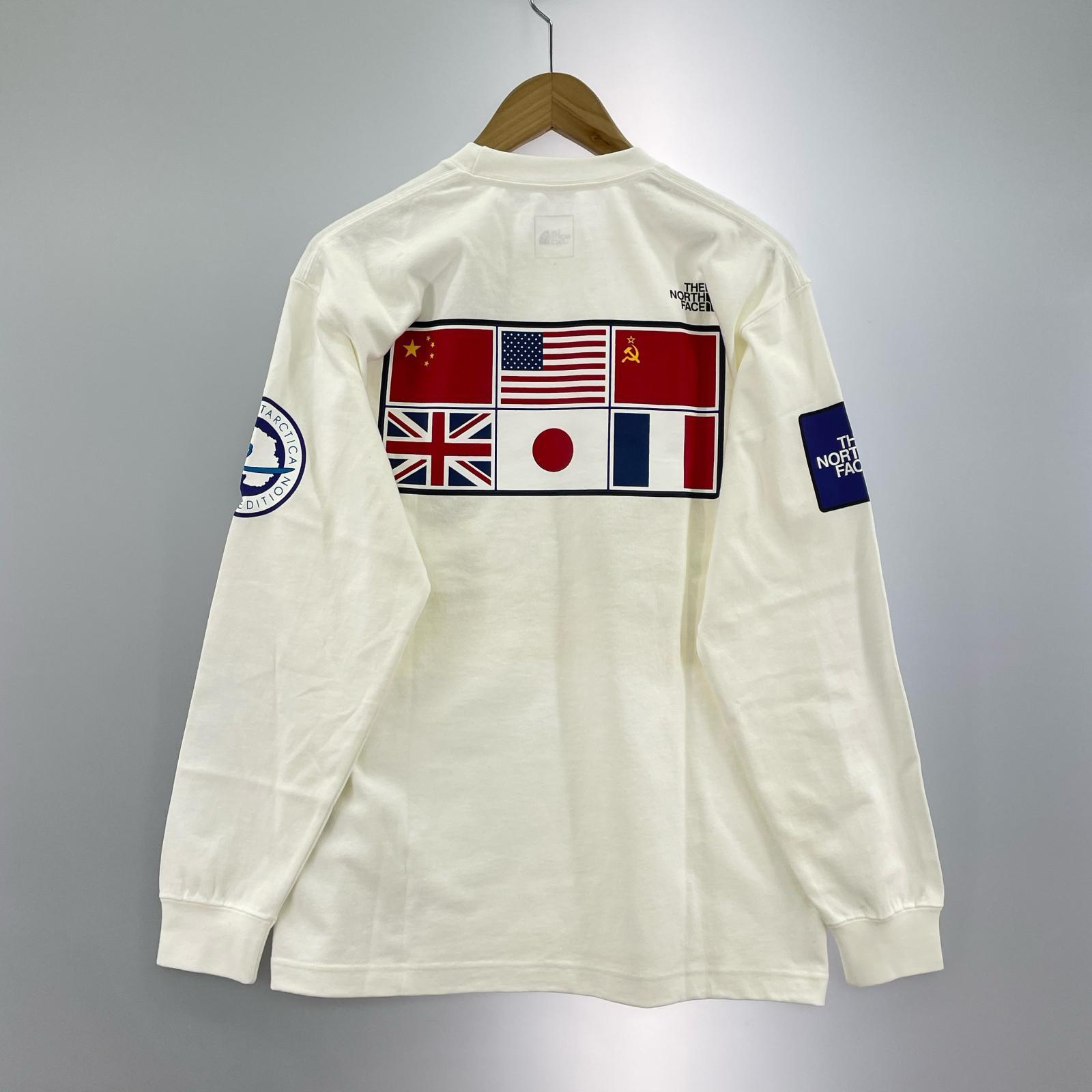 長袖Ｔシャツ TRANS ANTARCTICA TEE 白 (S) S ホワイト