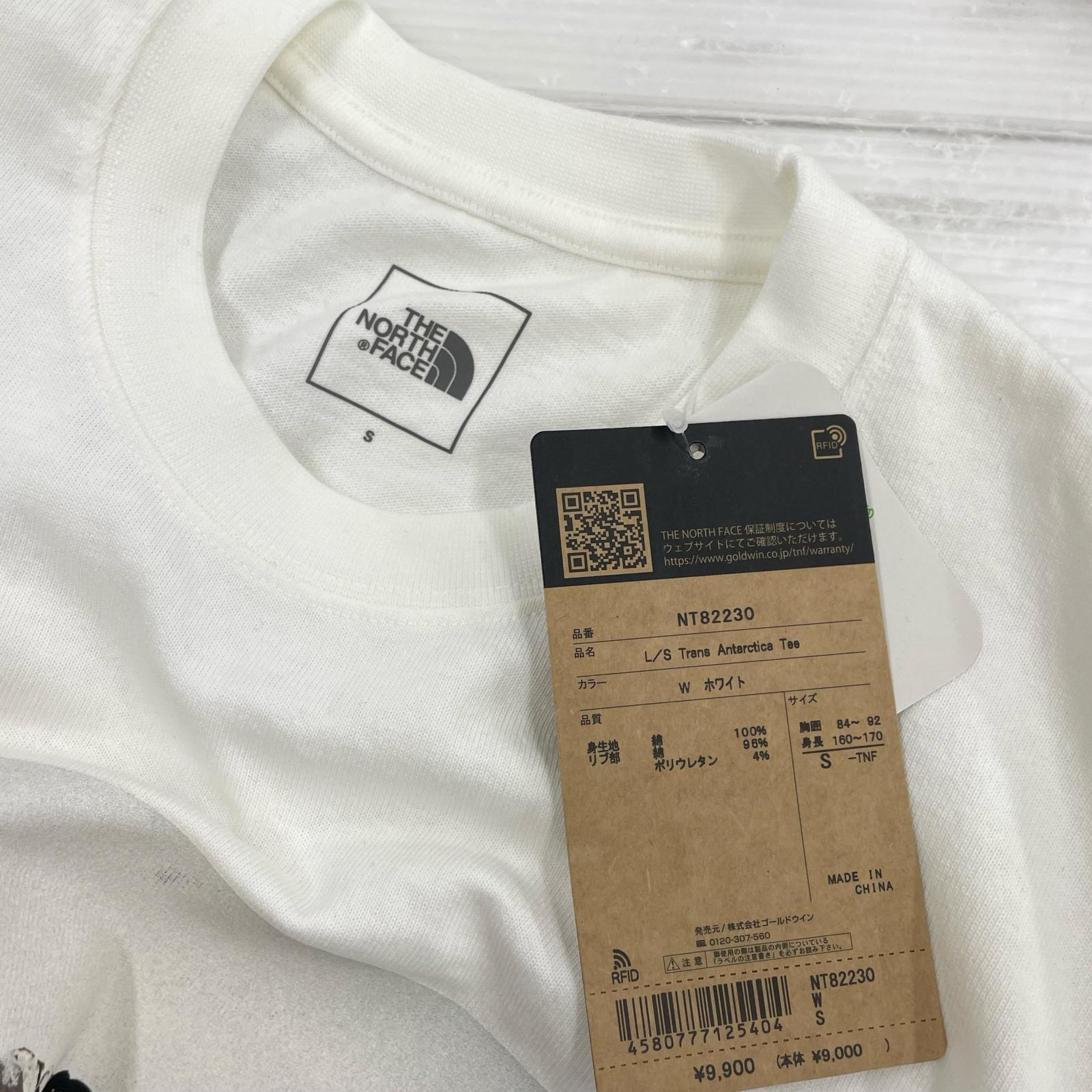 長袖Ｔシャツ TRANS ANTARCTICA TEE 白 (S) S ホワイト