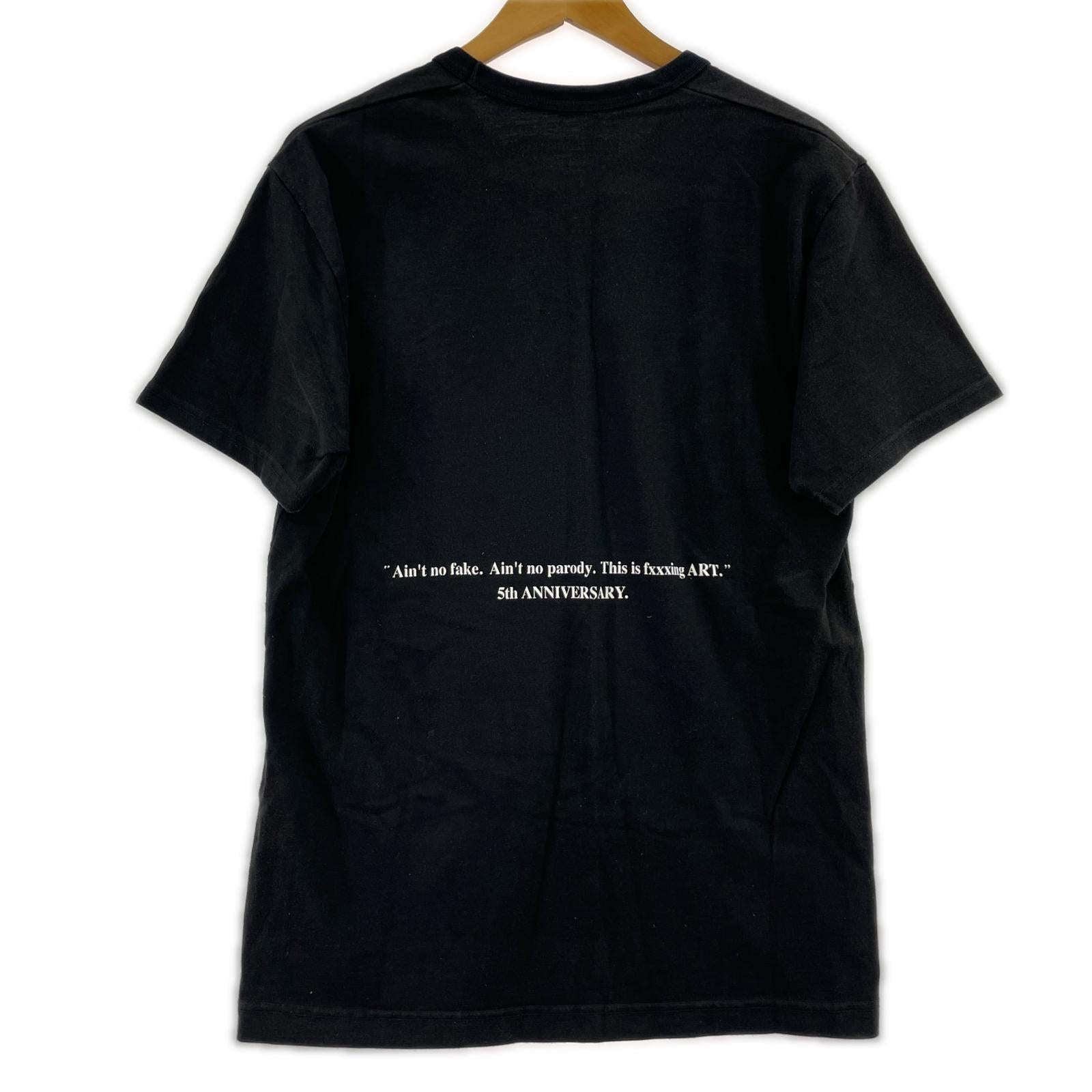 半袖Ｔシャツ GOD SELECTION XXX フォトプリントTシャツ 黒 (S) S ブラック