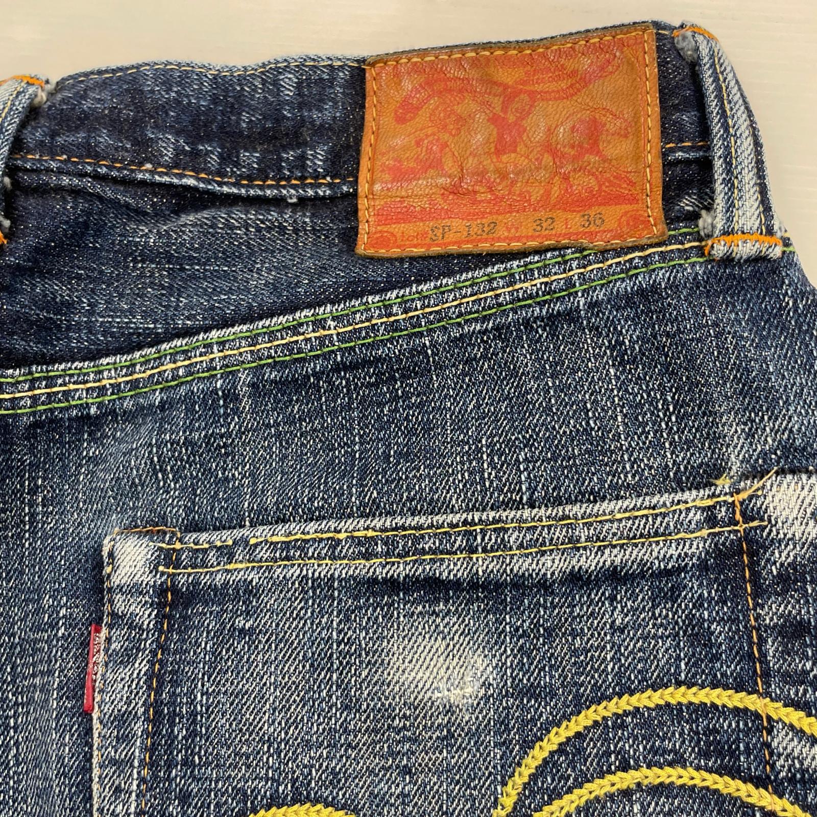 デニムパンツ SAMURAI JEANS Lot.SP-132 VX-17OZ デニムパンツ 32 ブルー