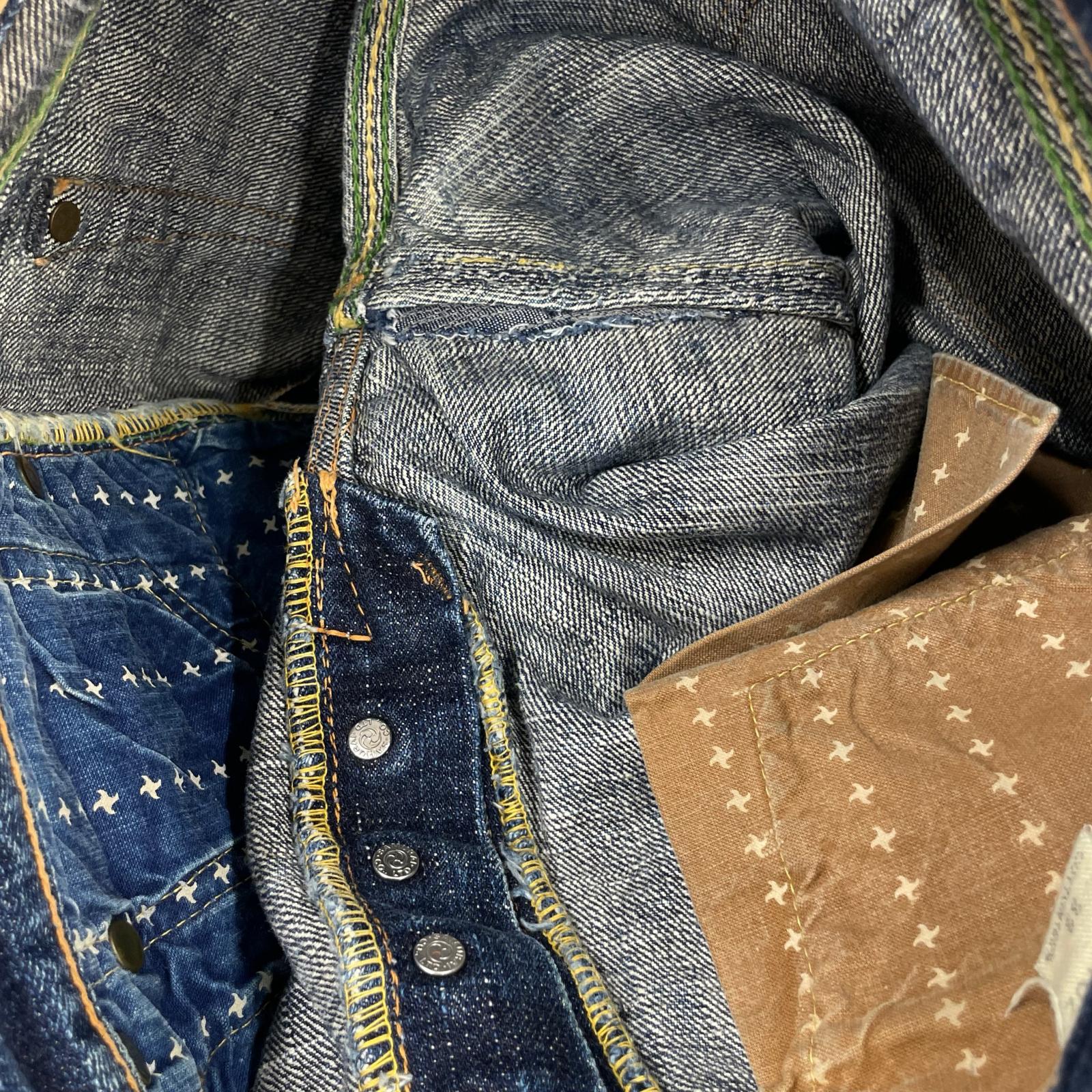 デニムパンツ SAMURAI JEANS Lot.SP-132 VX-17OZ デニムパンツ 32 ブルー