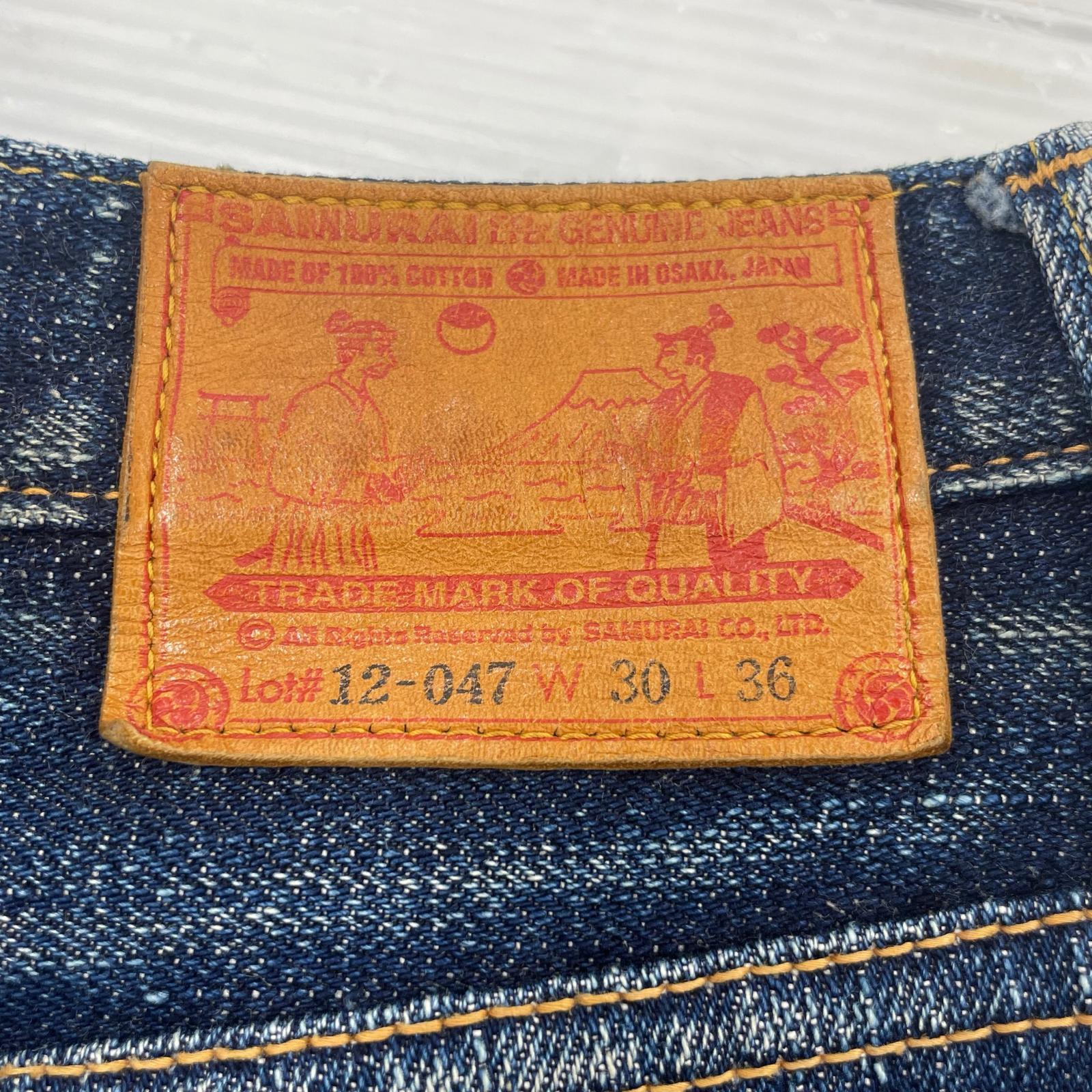 デニムパンツ SAMURAI JEANS Lot12-047 S4000VX デニムパンツ　W30