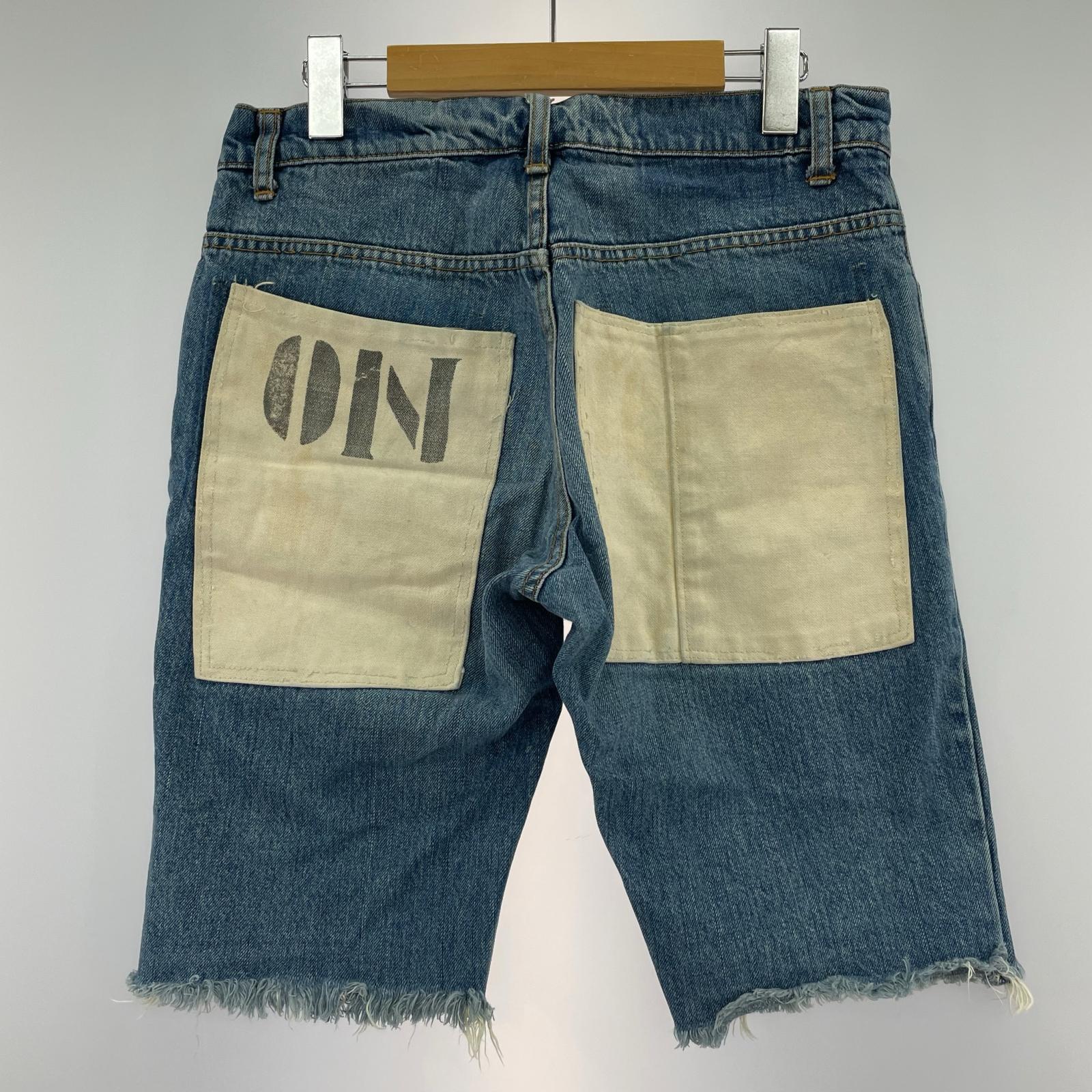 ショートパンツ HRM デニムショーツ　リメイク（30） 30 ブルー