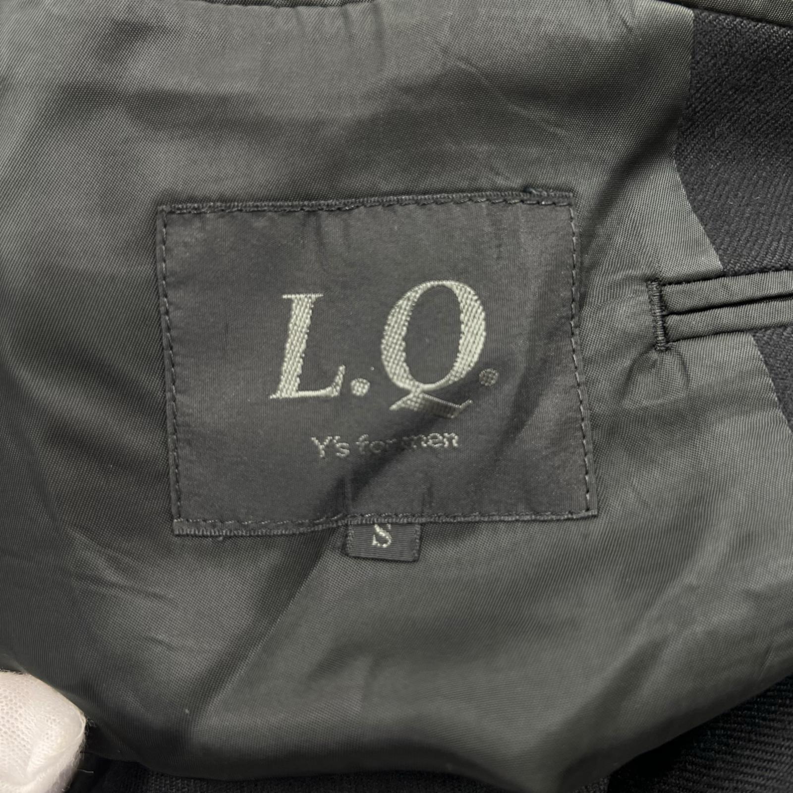 テーラードジャケット L.Q.Y’s for men 00AW ｳｰﾙﾃｰﾗｰﾄﾞｼﾞｬｹｯﾄ LT-X01-106 黒 (S) S ブラック