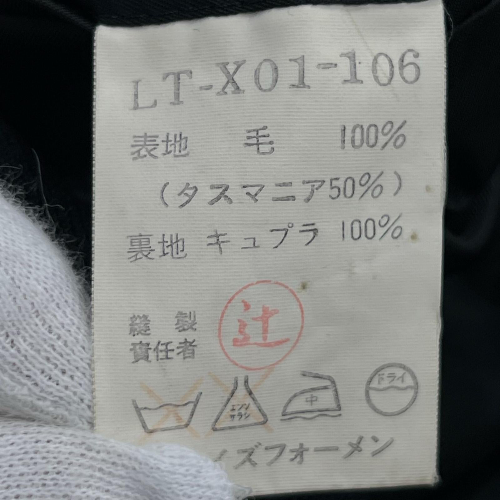 テーラードジャケット L.Q.Y’s for men 00AW ｳｰﾙﾃｰﾗｰﾄﾞｼﾞｬｹｯﾄ LT-X01-106 黒 (S) S ブラック