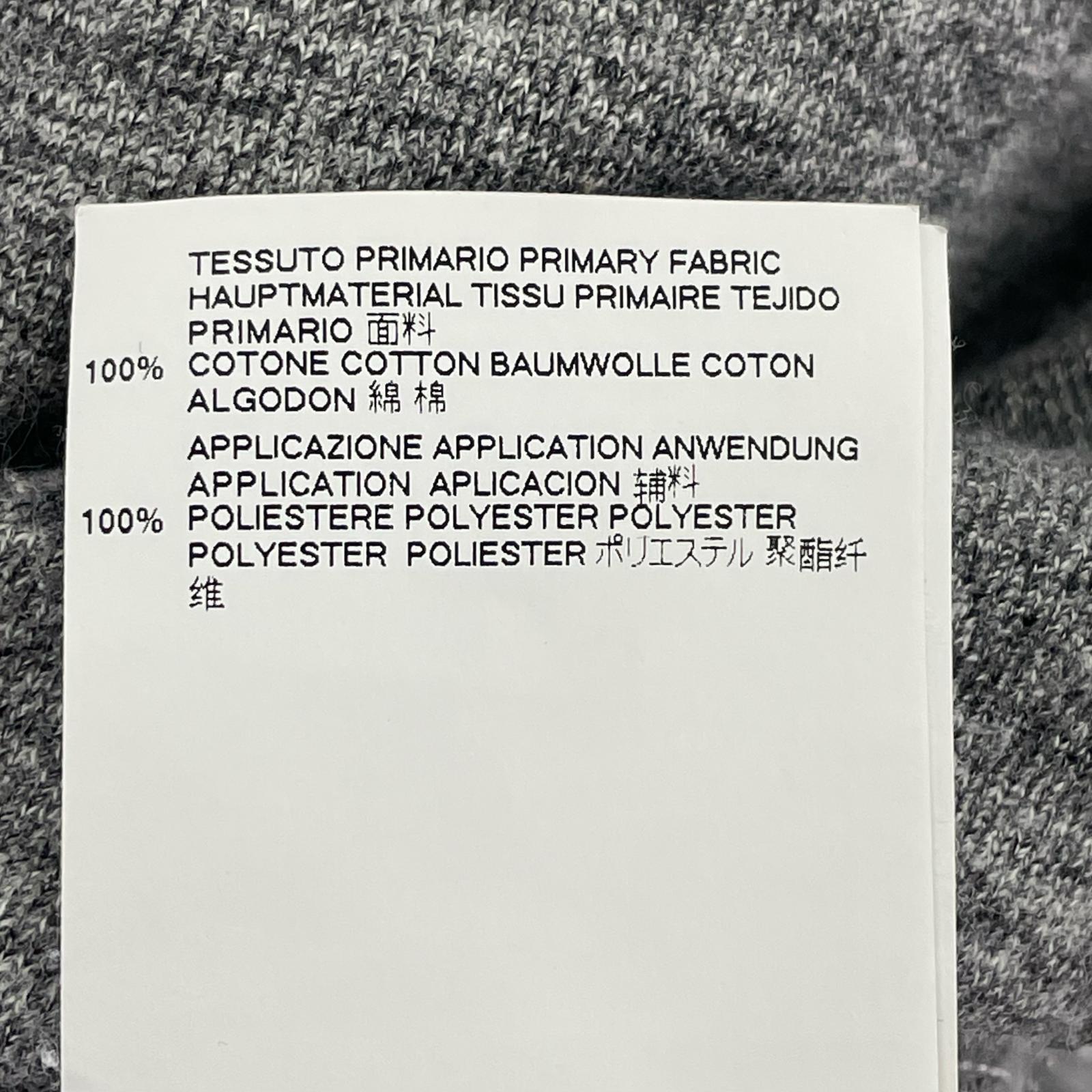 長袖Ｔシャツ ワッペンロゴ グレー (M) M グレー