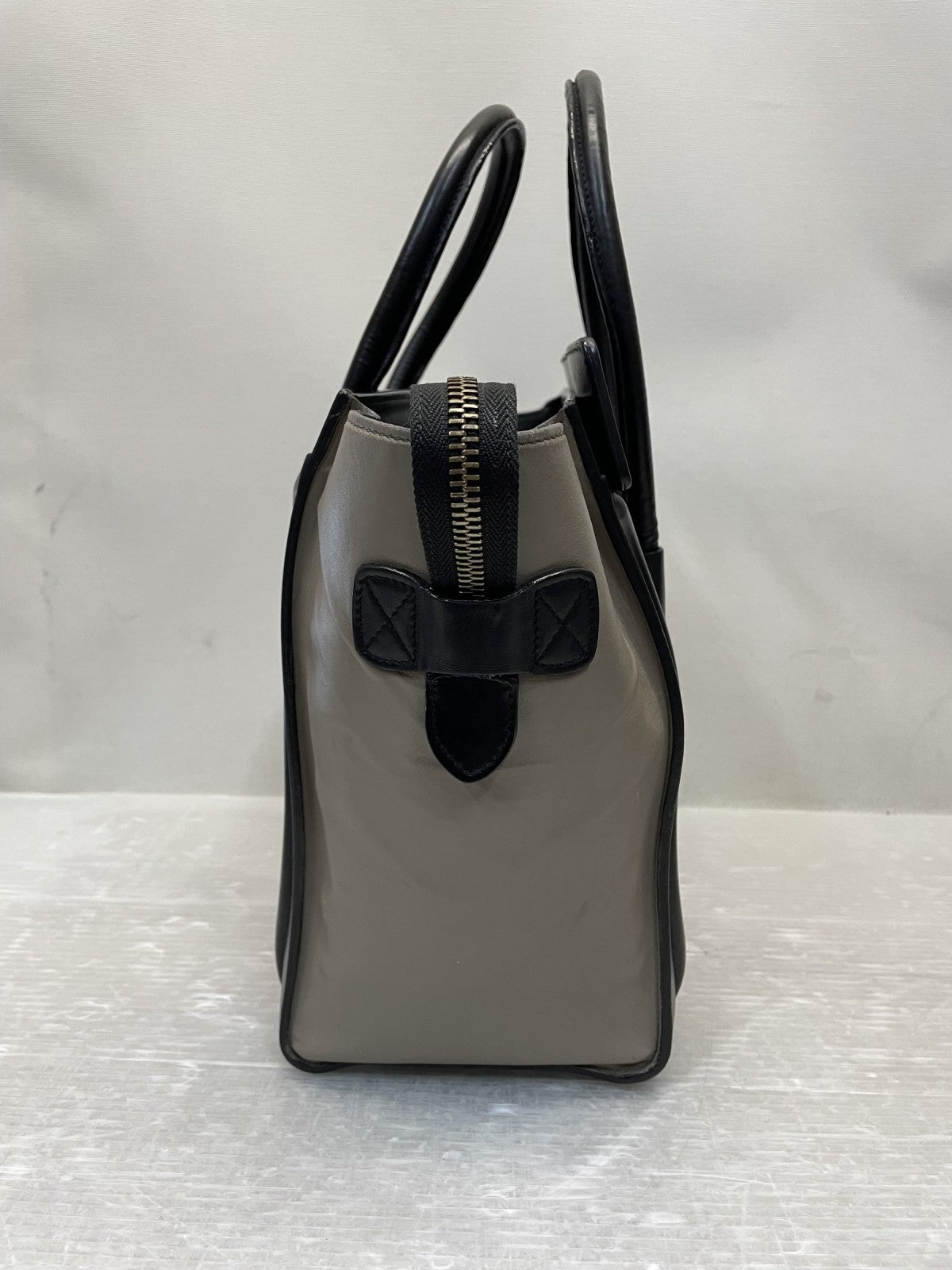 CELINE ラゲージ ファントム レザー×パイソン マルチカラー