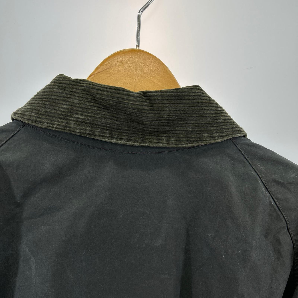 ジャケット Barbour 90s 英国製 旧3ワラント BEAUFORT 黒 (48) ブラック