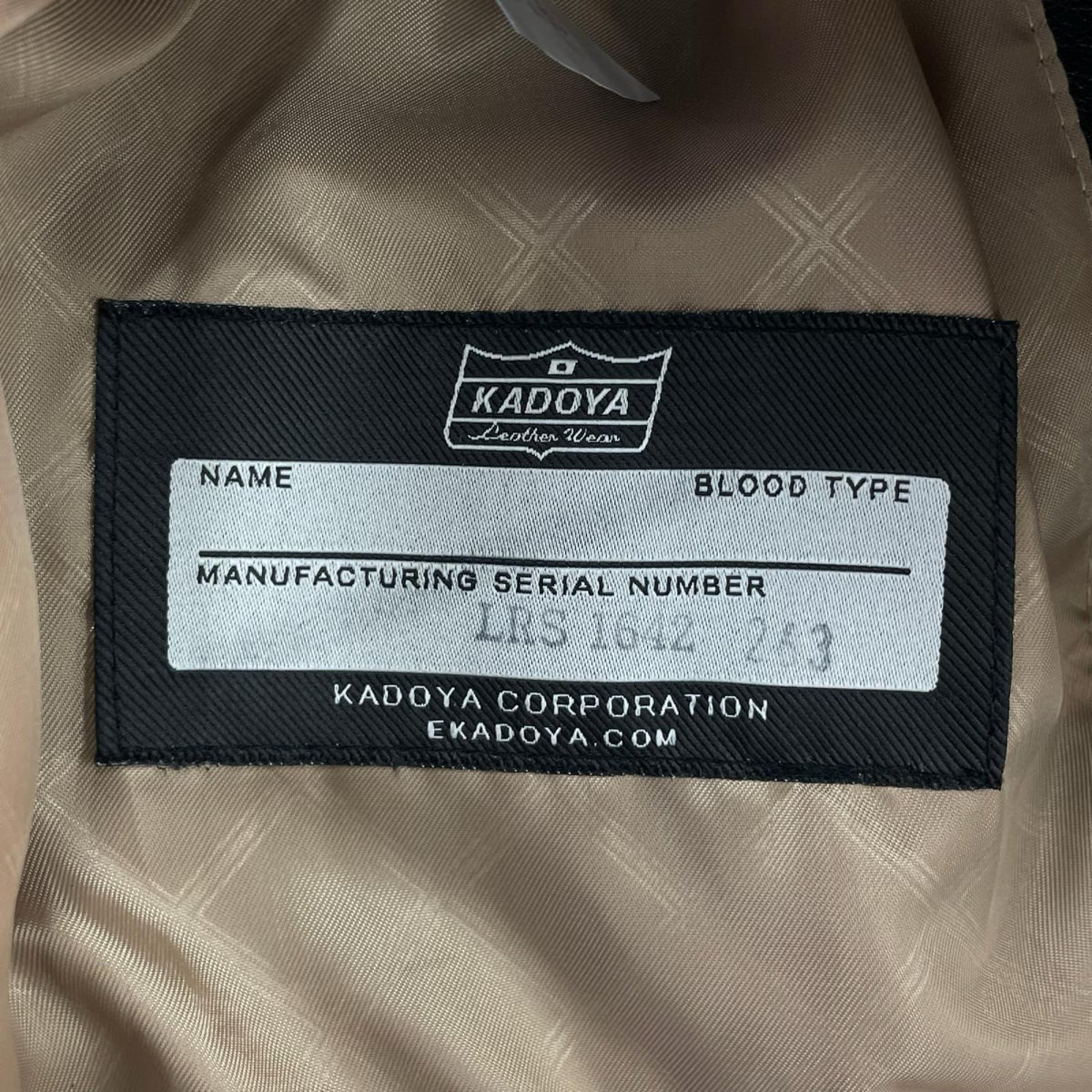 ライダースジャケット KADOYA ﾀﾞﾌﾞﾙﾗｲﾀﾞｰｽｼﾞｬｹｯﾄ LRS1642 黒 (M) M ブラック