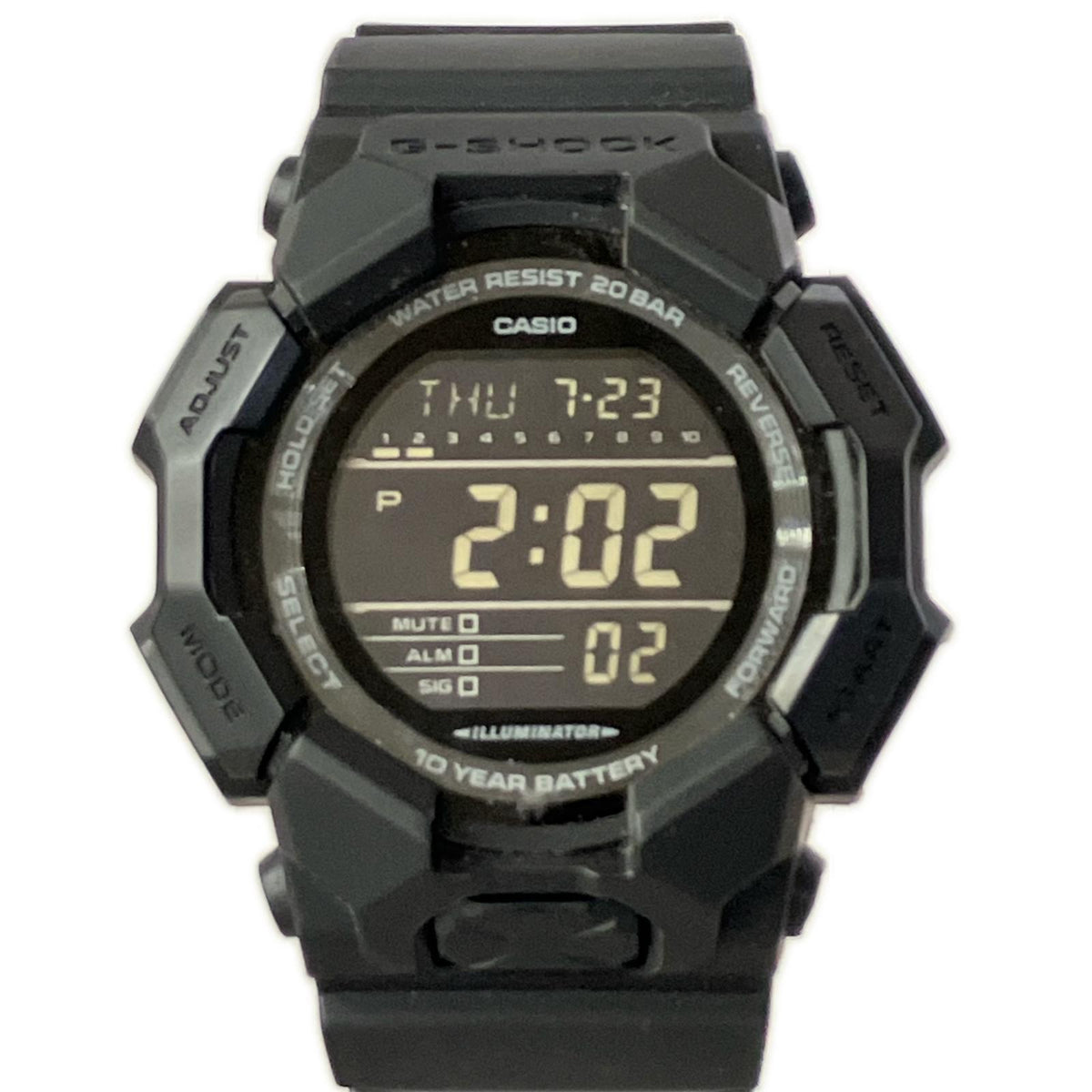 腕時計 CASIO G-SHOCK 腕時計 GD-010-1A1JF 黒 ブラック