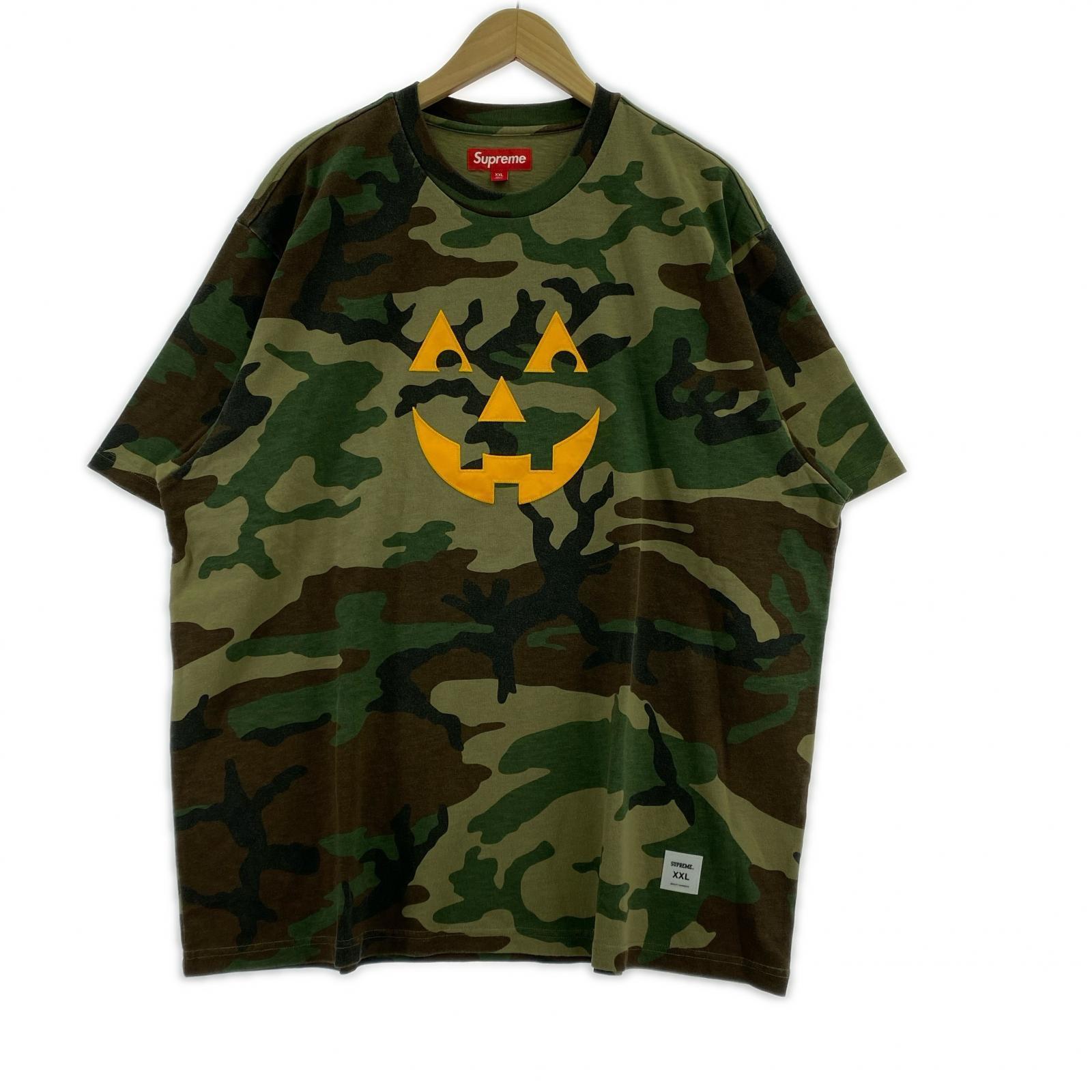 半袖Ｔシャツ Supreme 25AW Pumpkin S/S Top Woodland Camo XXL カモ