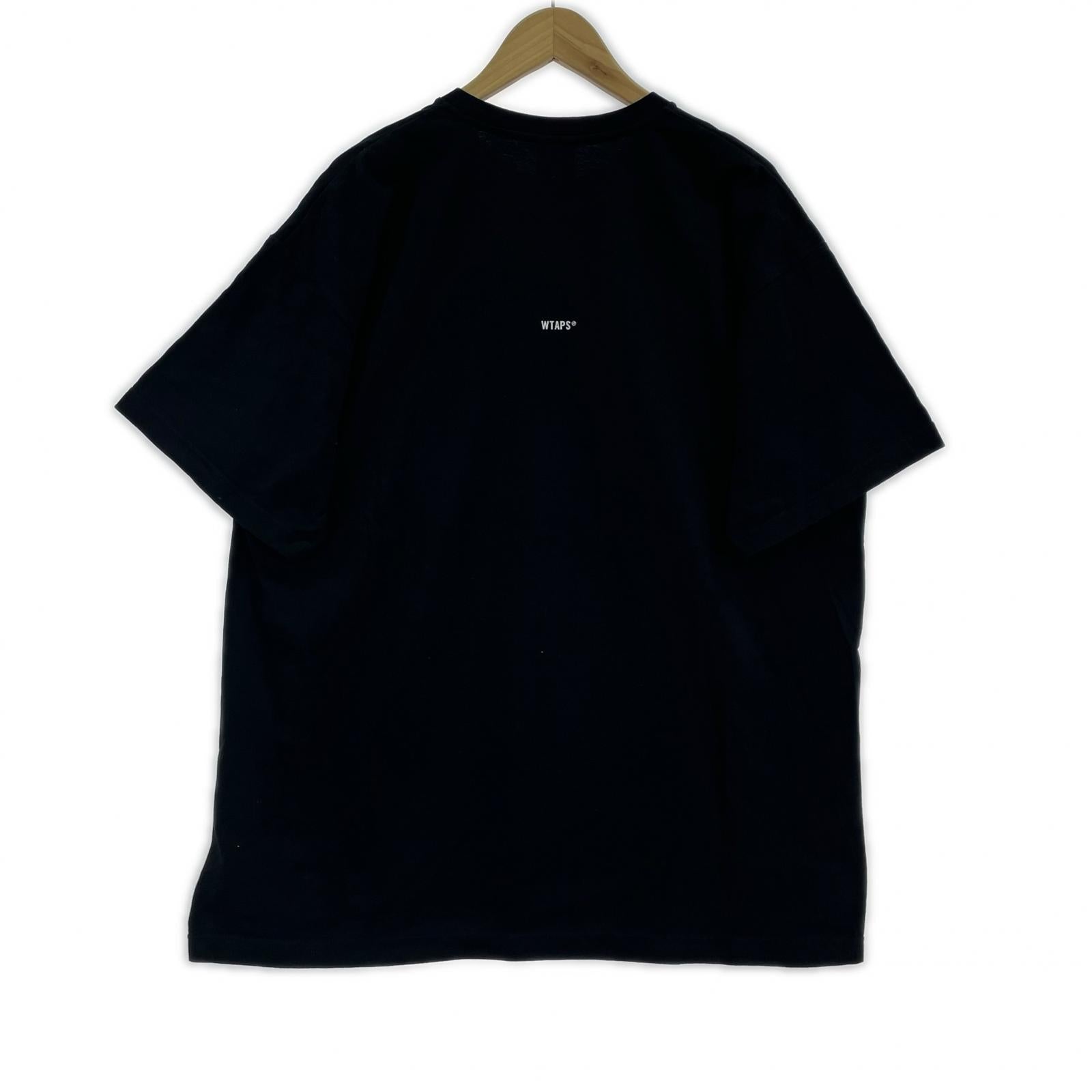 半袖Ｔシャツ WTAPS 25SS 251MV SS Cotton フォトグラフィックTee 03 黒 ブラック