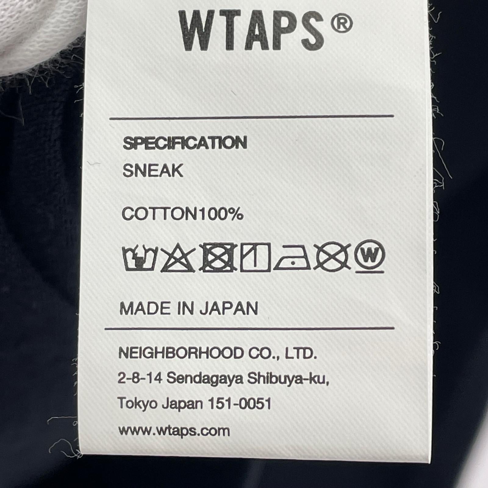 半袖Ｔシャツ WTAPS 25SS 251MV SS Cotton フォトグラフィックTee 03 黒 ブラック