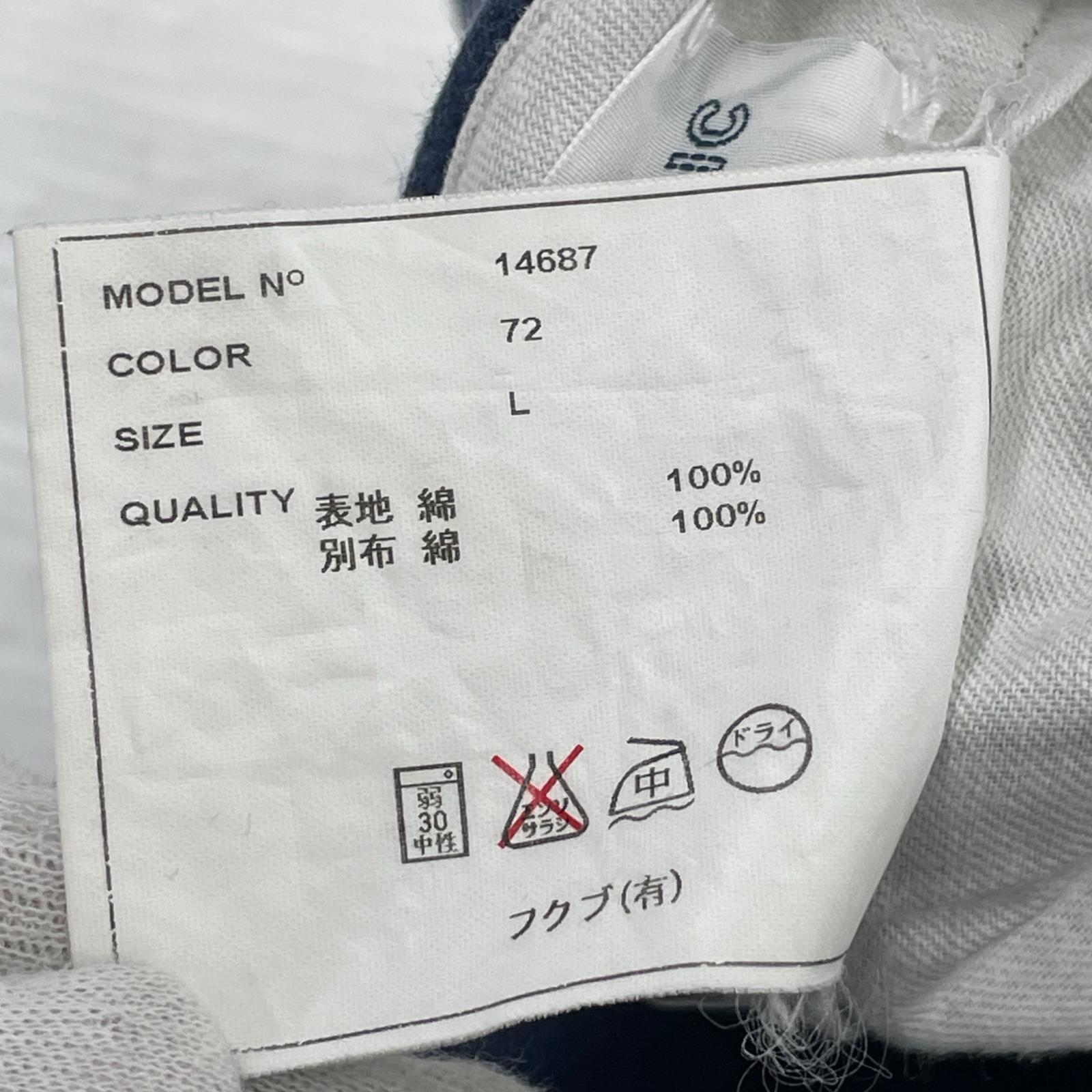 パンツ 紺(L) L