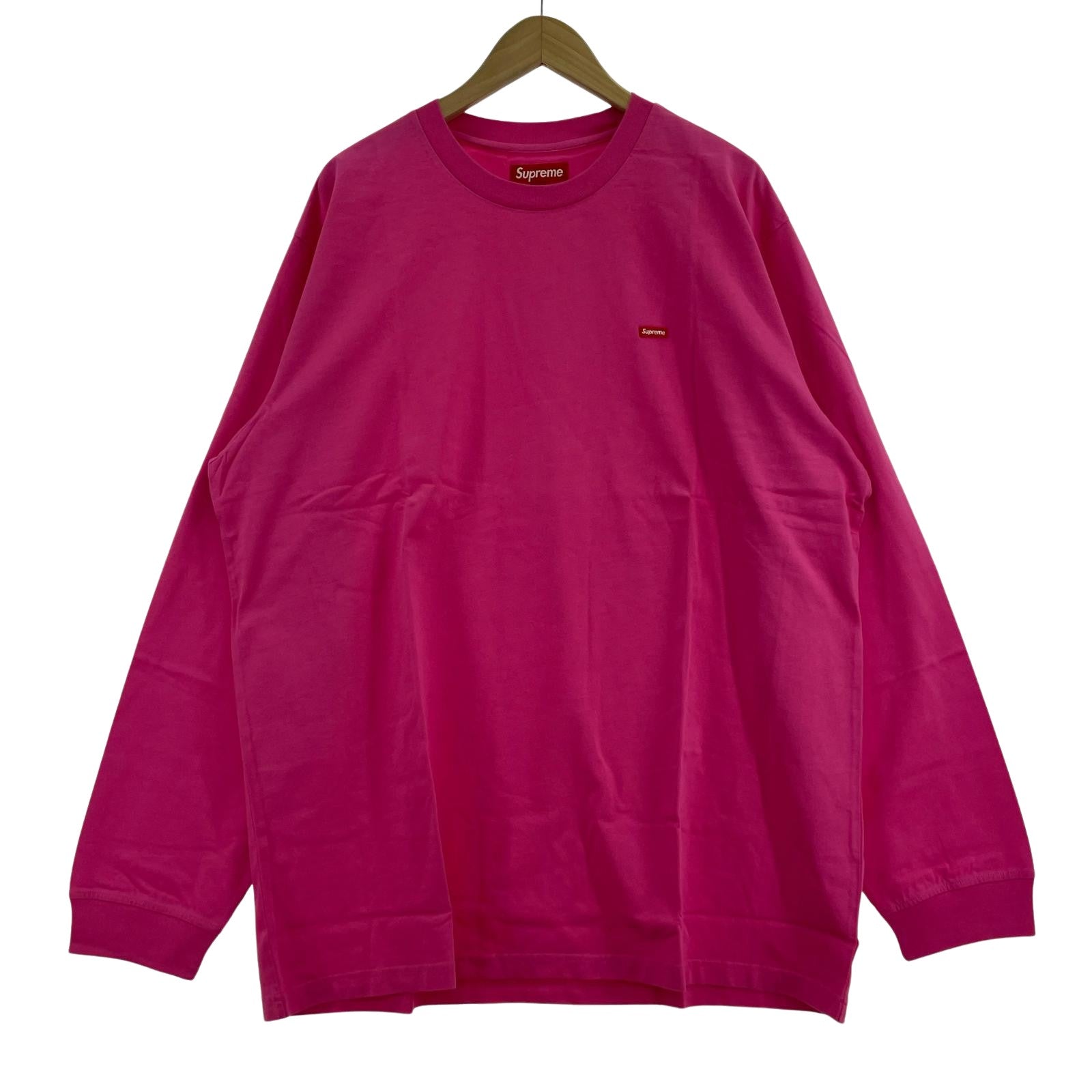 半袖Ｔシャツ Supreme 25AW Small Box Logo L/S Tee XXL ピンク ピンク
