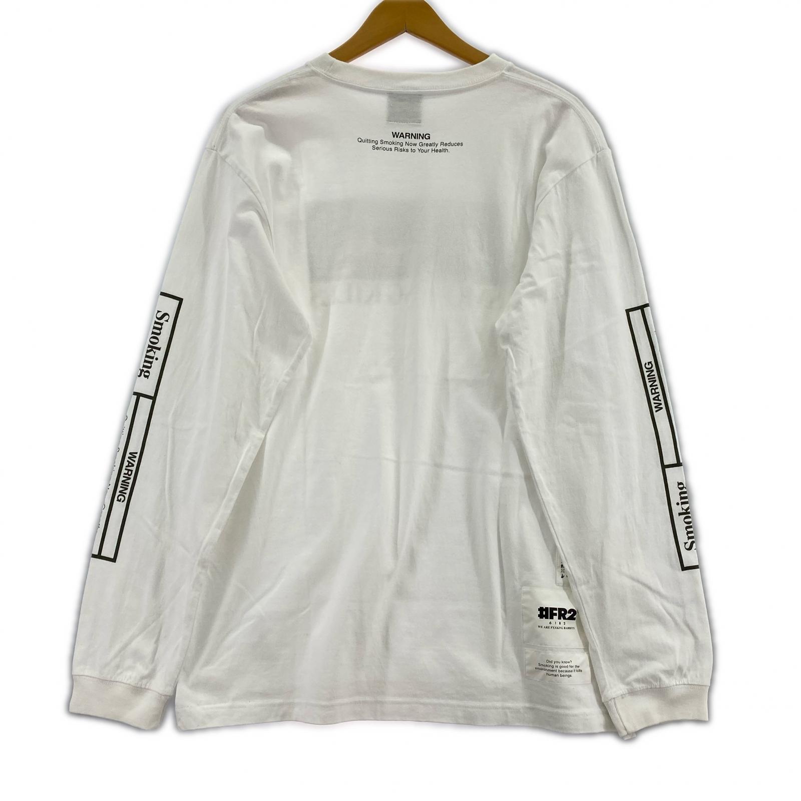 長袖Ｔシャツ FR2 SMOKING KILLS Tee M M ホワイト