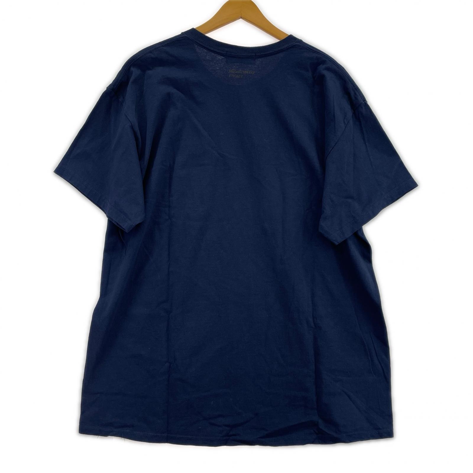 半袖Ｔシャツ プリントデザイン 紺 LL ネイビー