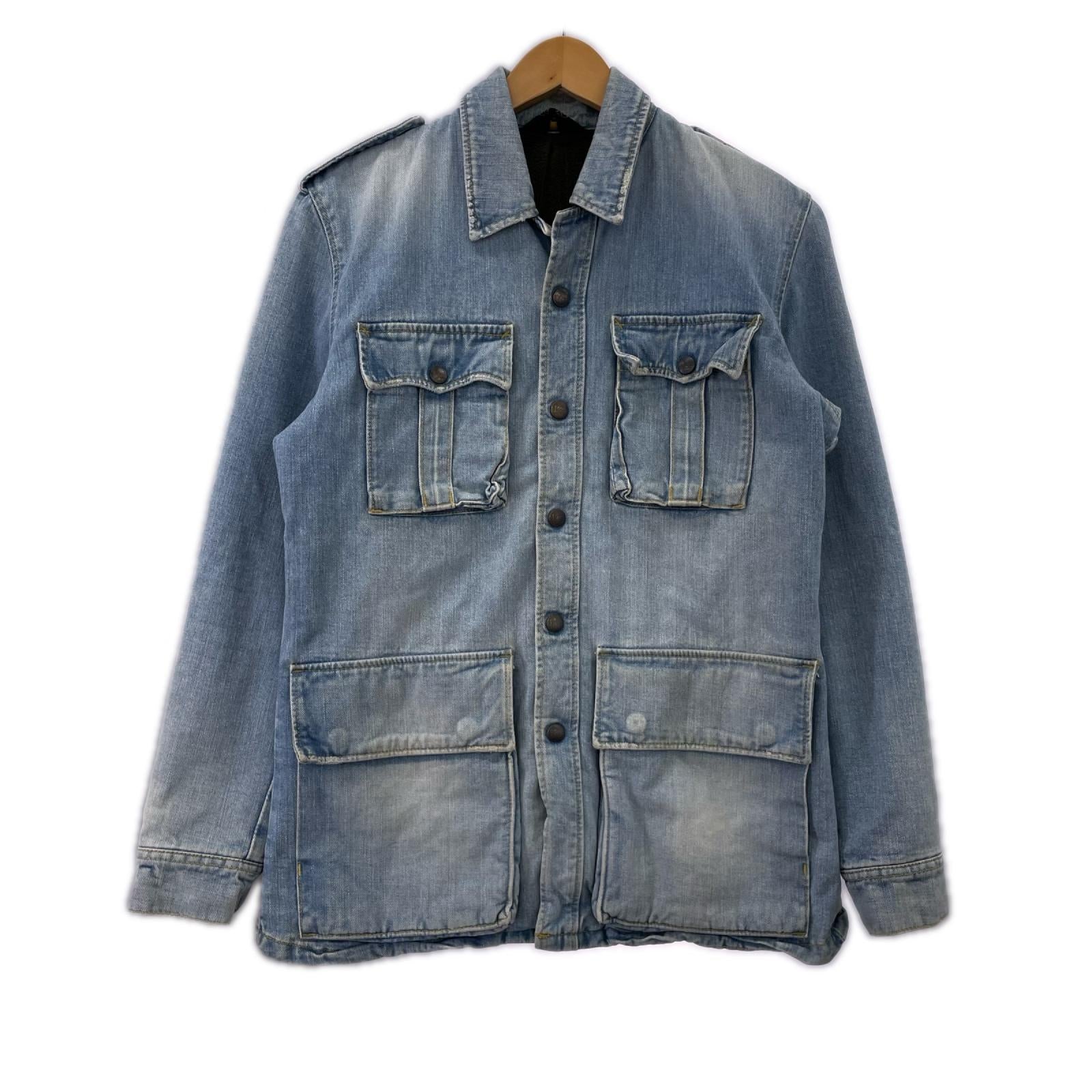 デニムジャケット ×Lee ｶﾊﾞｰｵｰﾙ S S ブルー