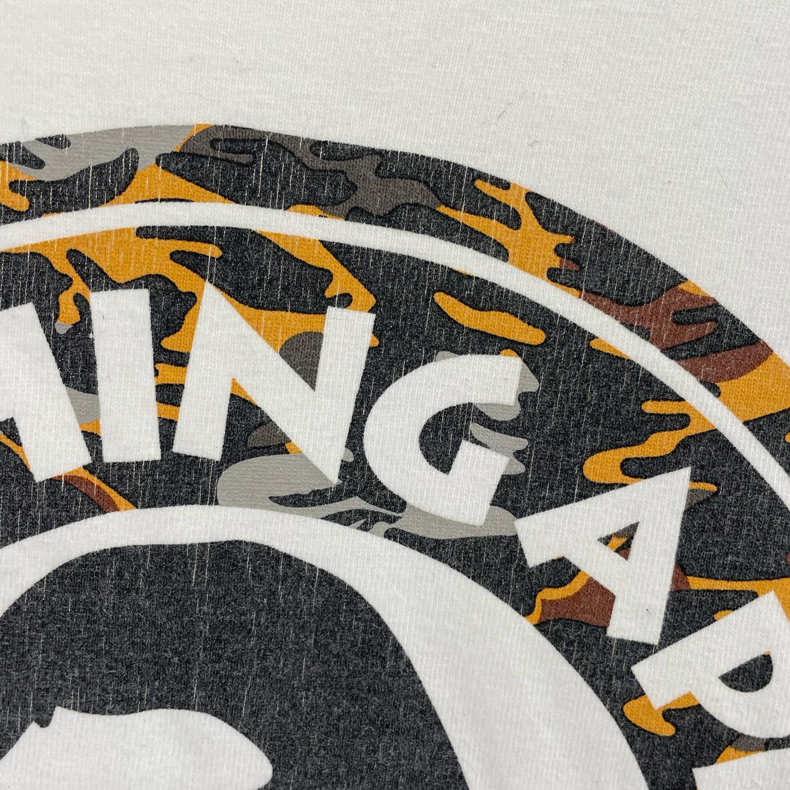 半袖Ｔシャツ A BATHING APE カモフラサークルロゴ プリントTee XL ブラック ホワイト