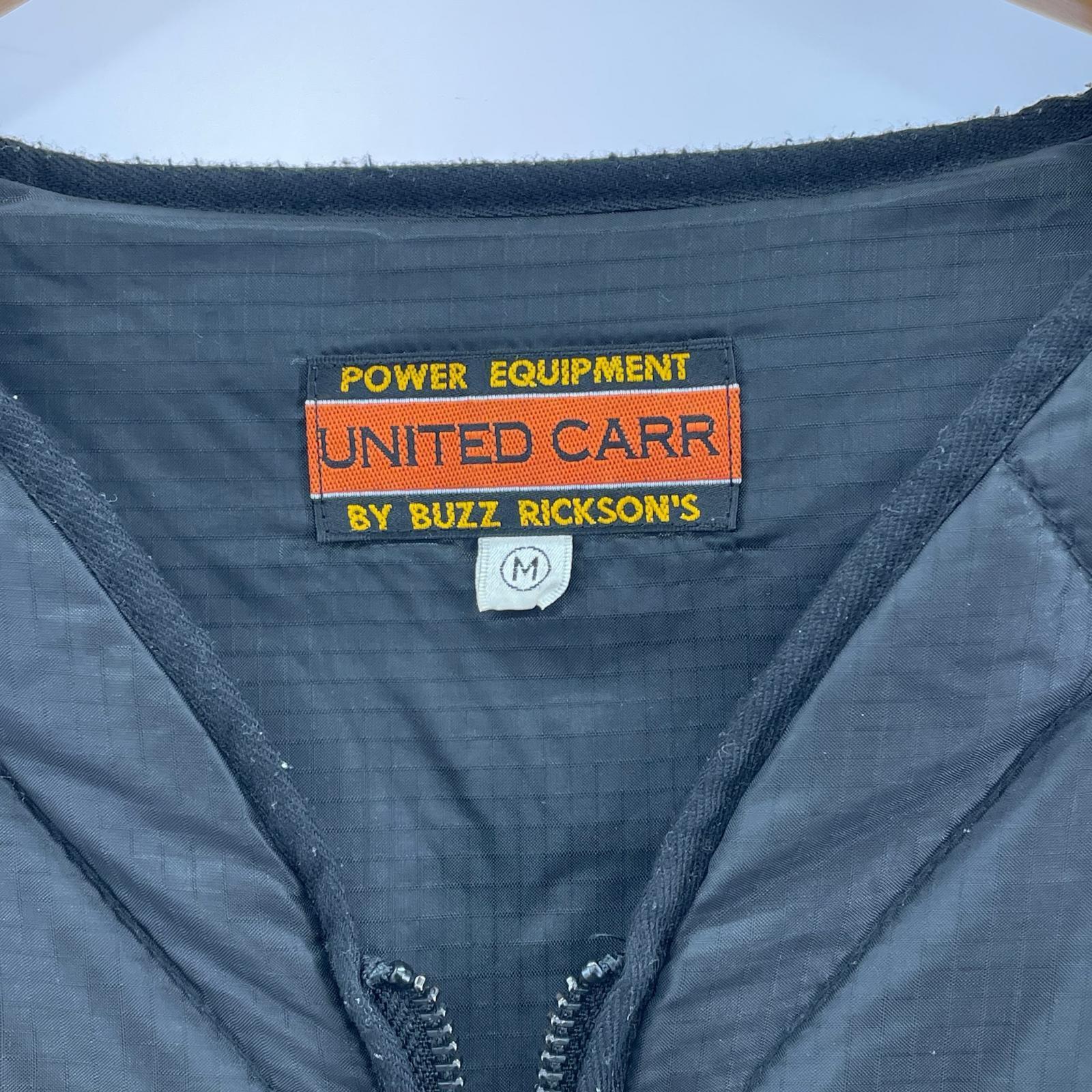 ジャケット UNITED CARR キルティングジャケット 黒 M ブラック