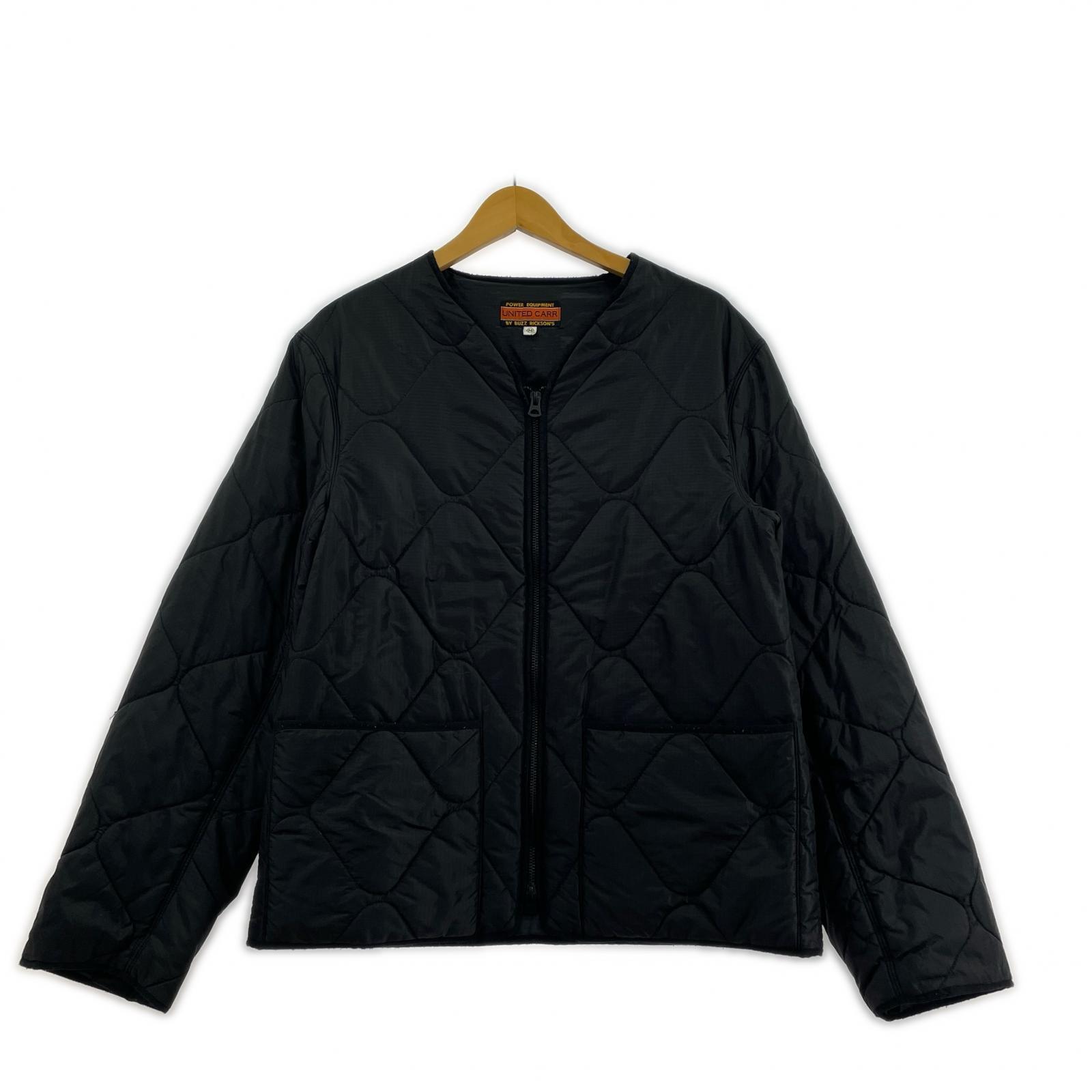 ジャケット UNITED CARR キルティングジャケット 黒 M ブラック
