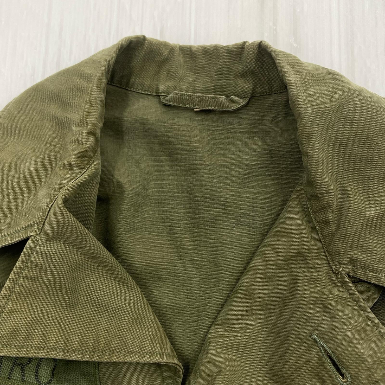 ミリタリージャケット U.S.army M-1943 フィールドジャケット 前期 カーキ 34R グリーン