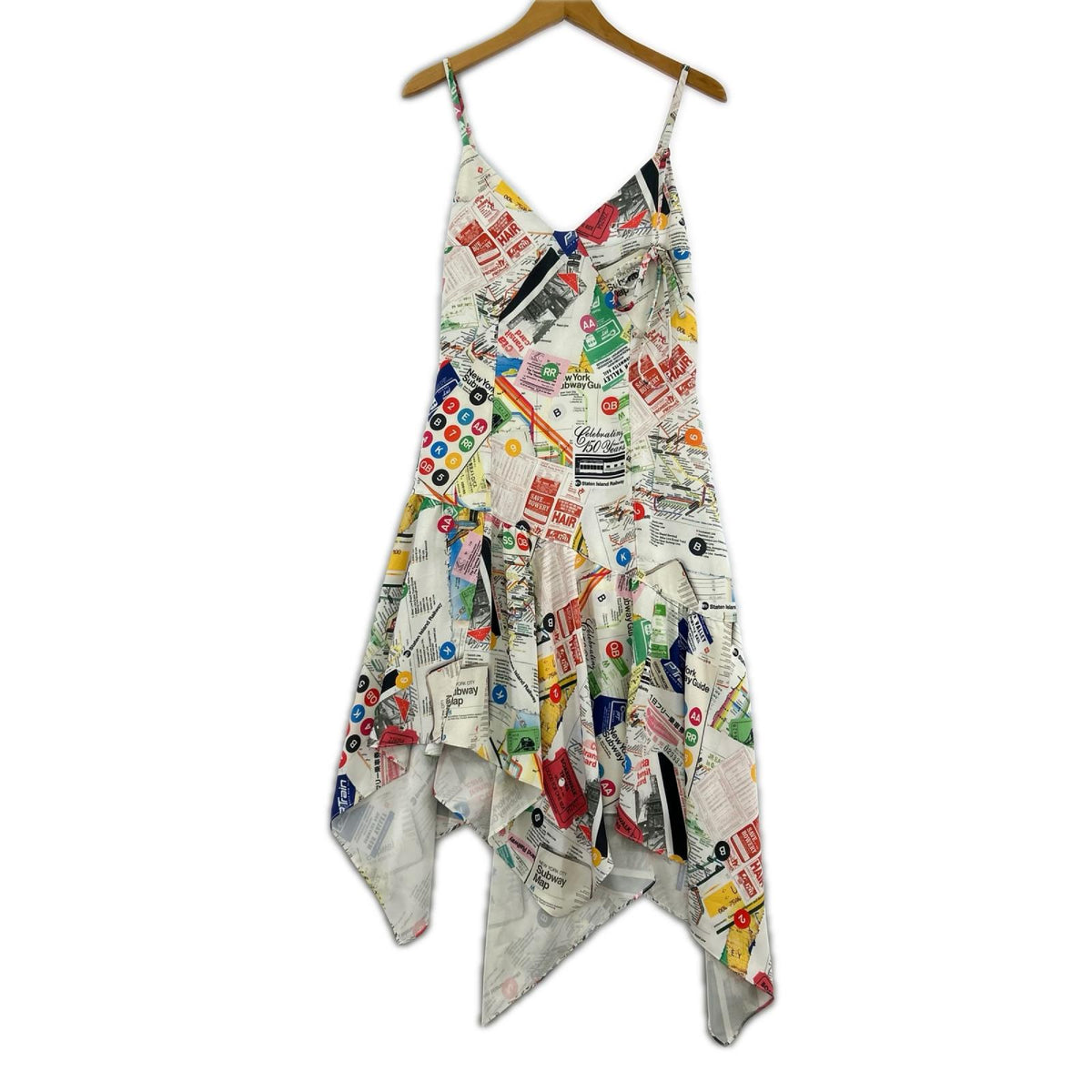 ワンピース KIJUN CATHY DRESS 総柄 S S マルチカラー