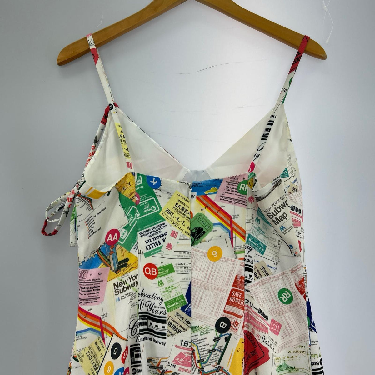 ワンピース KIJUN CATHY DRESS 総柄 S S マルチカラー