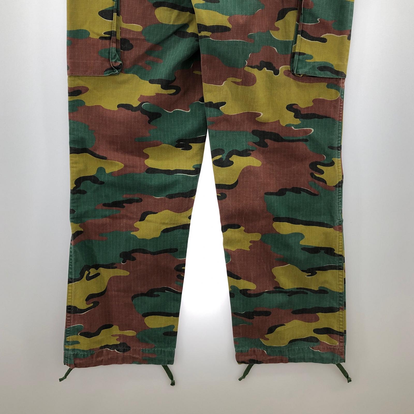 パンツ ベルギー軍 カーゴパンツ カモ