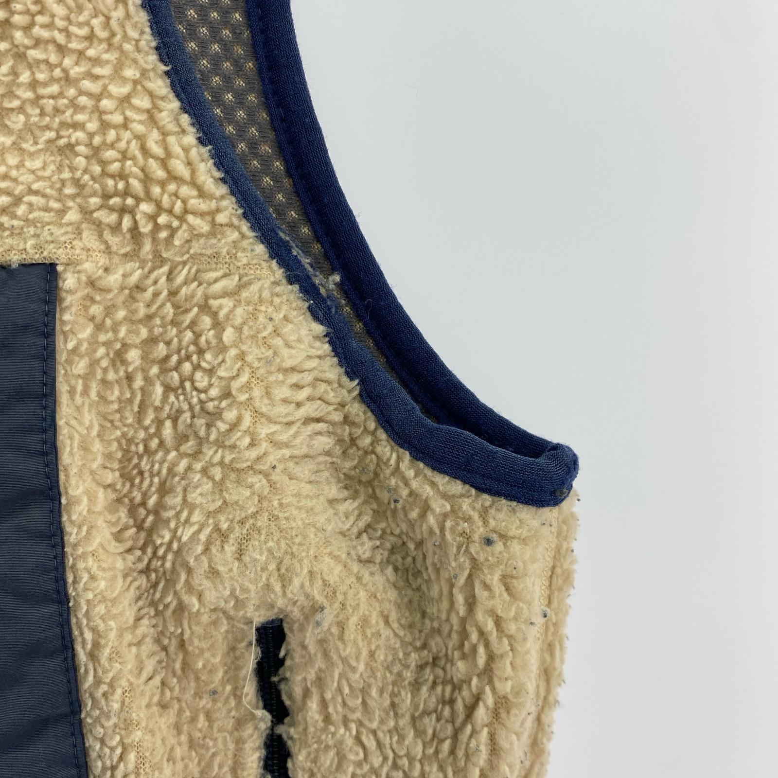 長袖シャツ patagonia USA製 99年製 レトロXベスト (S) M ベージュ