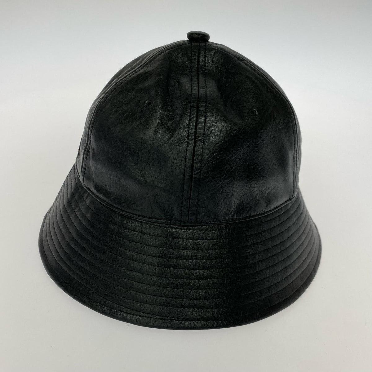 ハット Captains Helm SOLARIS&Co 別注 Cowhide Bowler Bucket Hat レザーバケットハット CH22-HB-C01 黒 ブラック