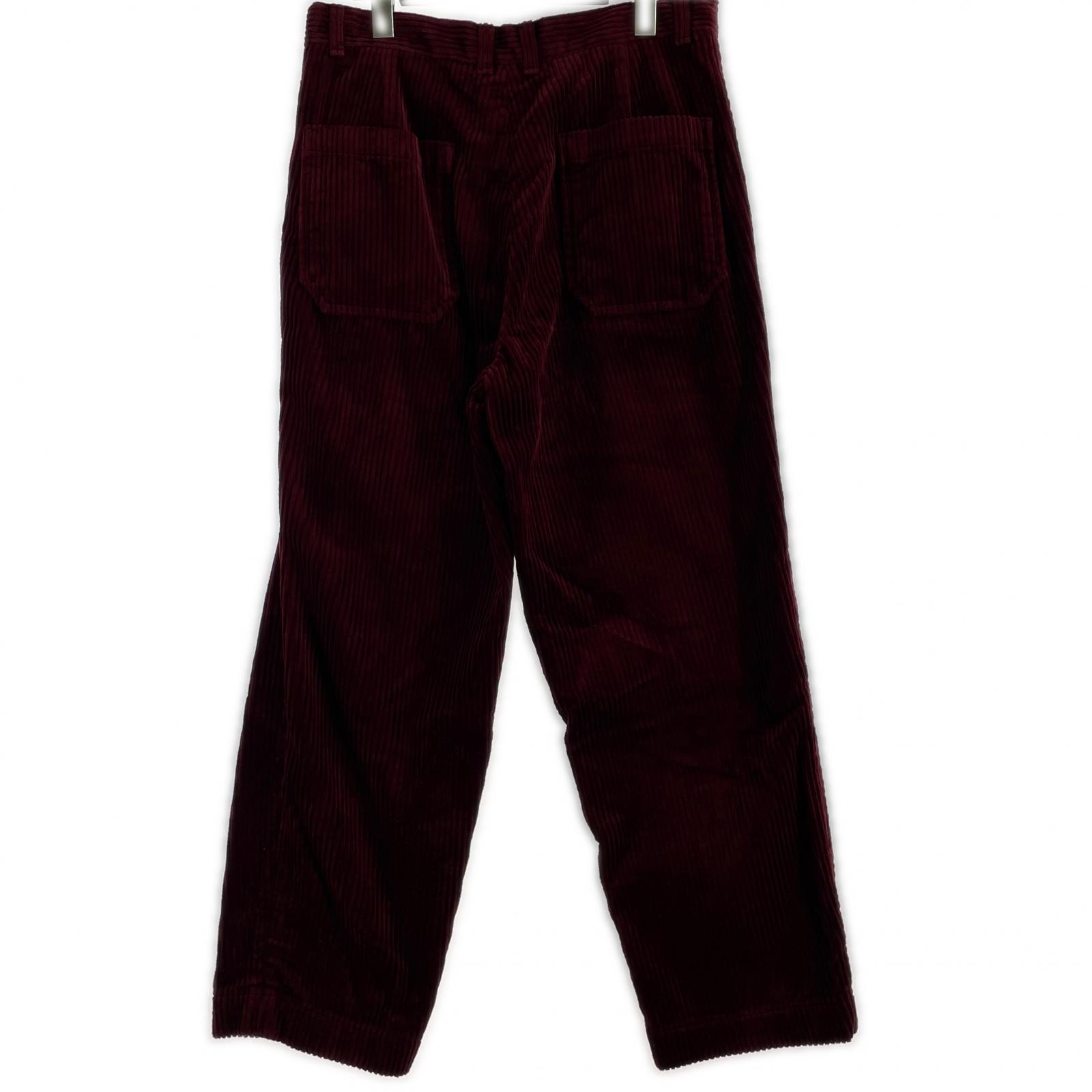 パンツ コーデュロイ 赤 5 レッド