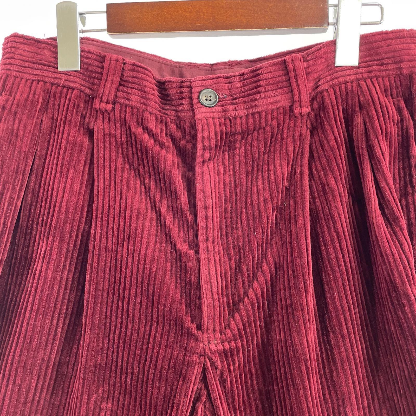 パンツ コーデュロイ 赤 5 レッド