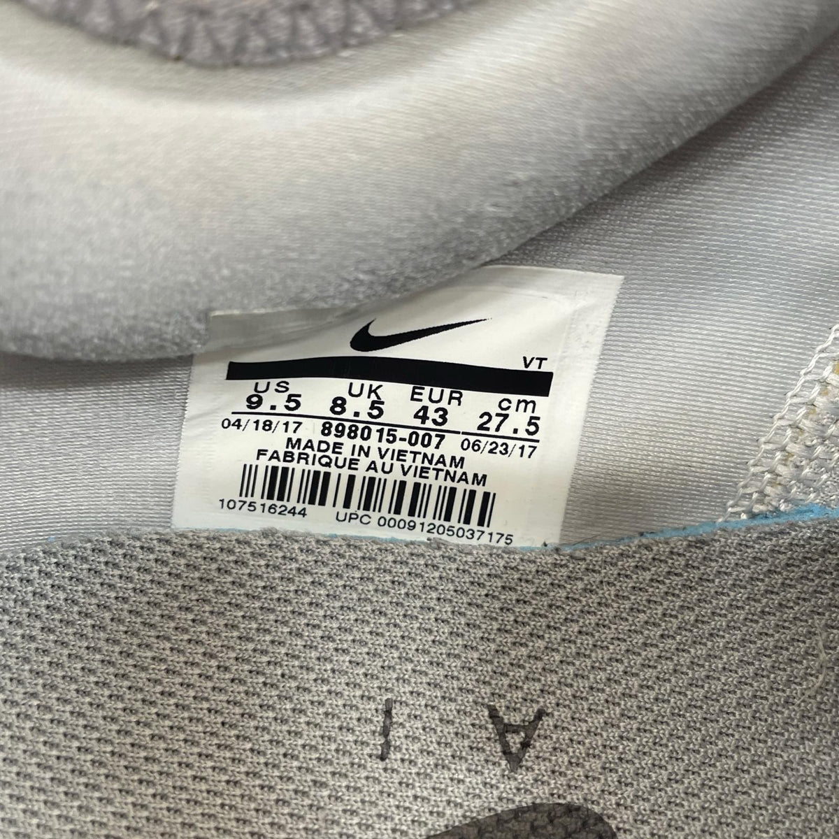 スニーカー AIR MAX PLUS TN ULTRA 27.5cm 27.5cm (US9 1/2 UK9 EU45) グレー