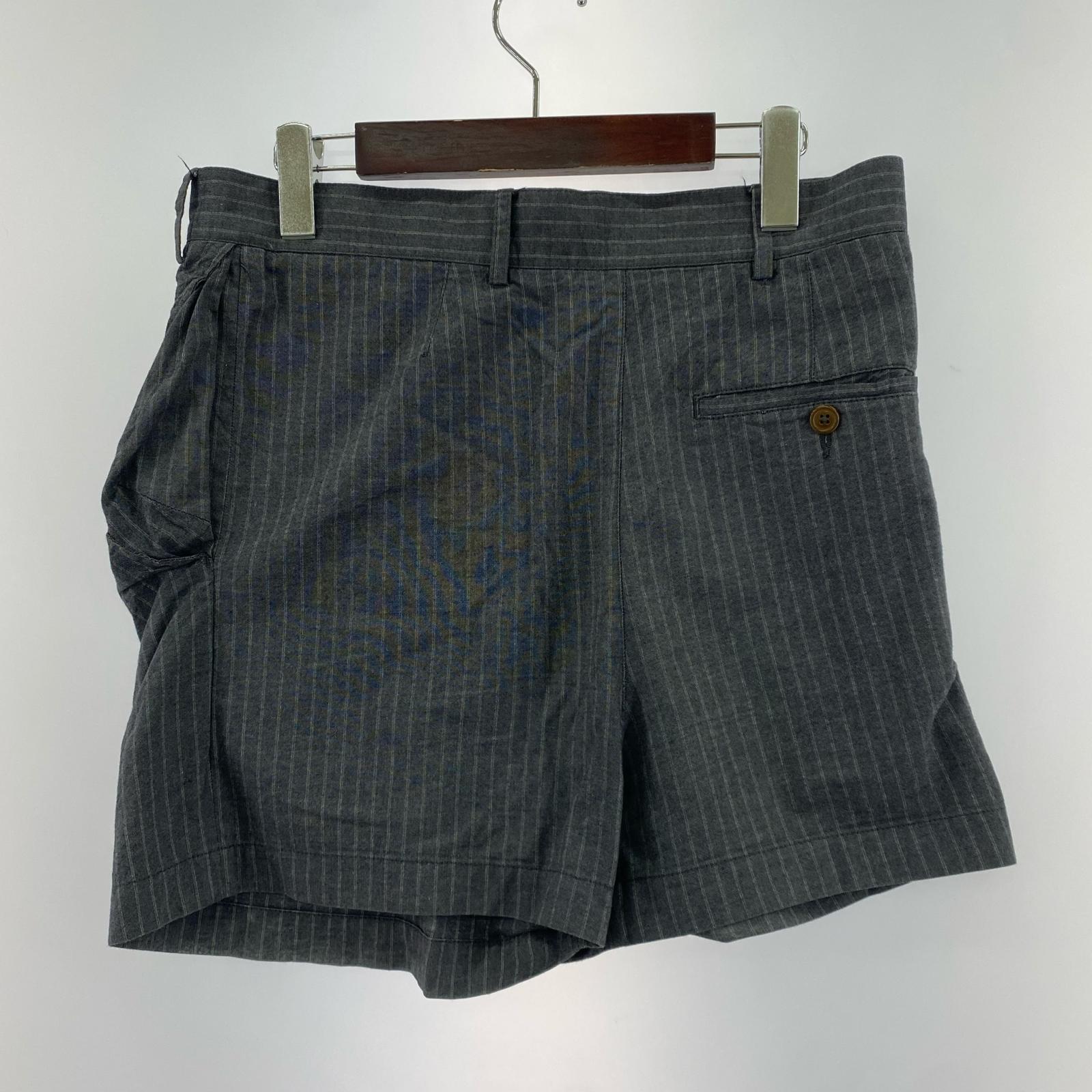 ショートパンツ ストライプショーツ GRY 46 グレー