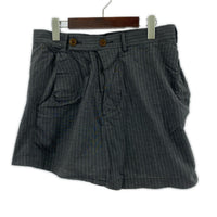 ショートパンツ ストライプショーツ GRY 46 グレー