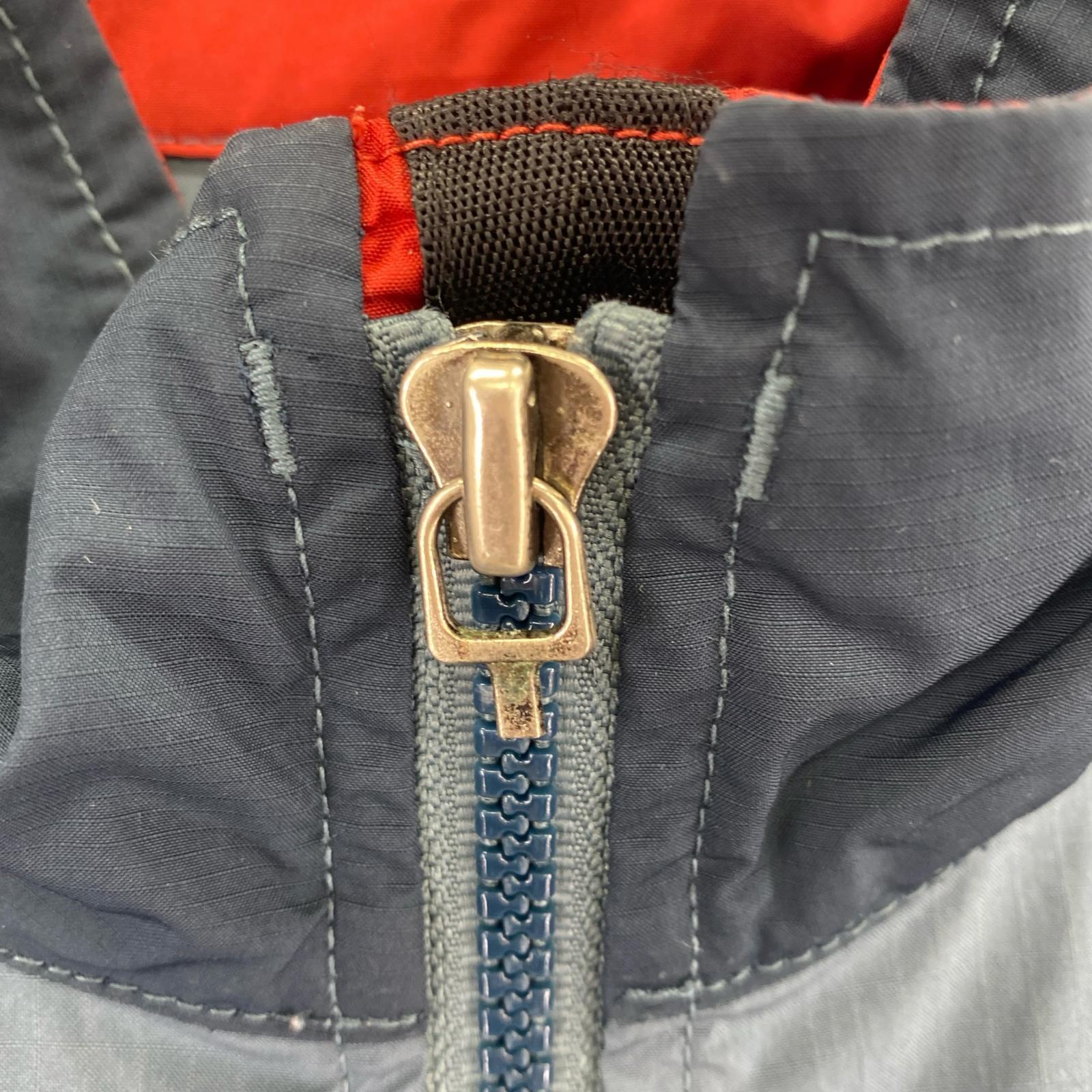 ジャケット ACG ハーフジップナイロン切替 M M ブルー