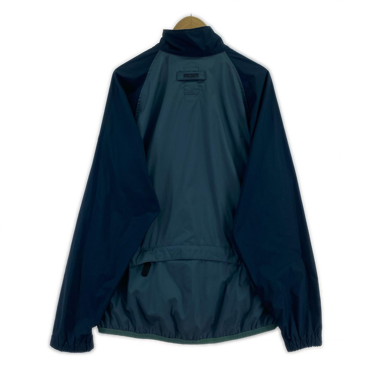 ジャケット ACG ハーフジップナイロン切替 M M ブルー
