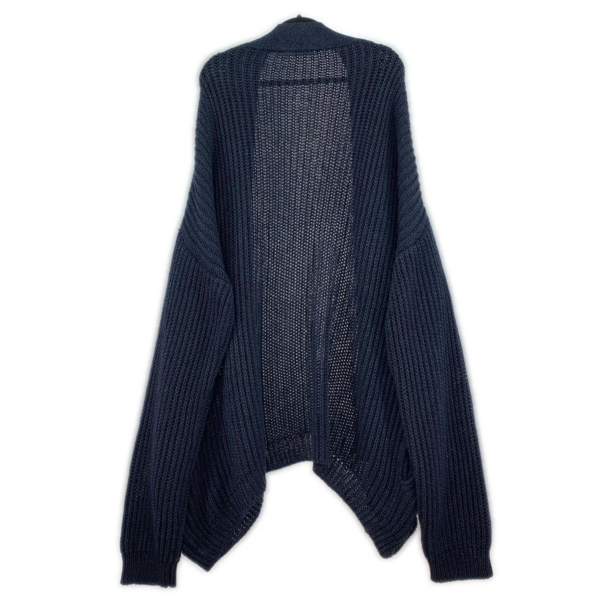 カーディガン seya./Paper Cardigan L ネイビー