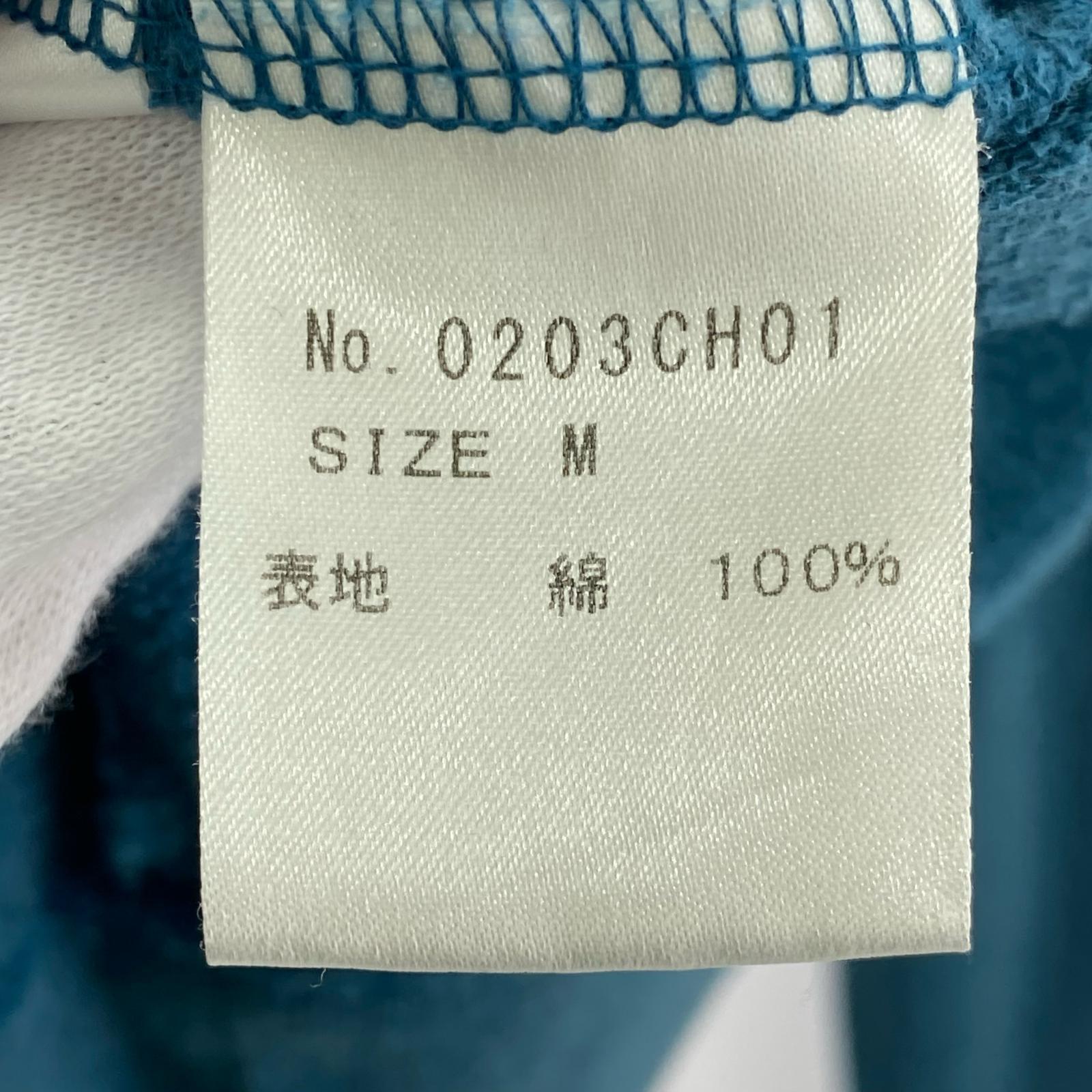 長袖Ｔシャツ 10AW 胸プリントL/Sポロ M 青 M