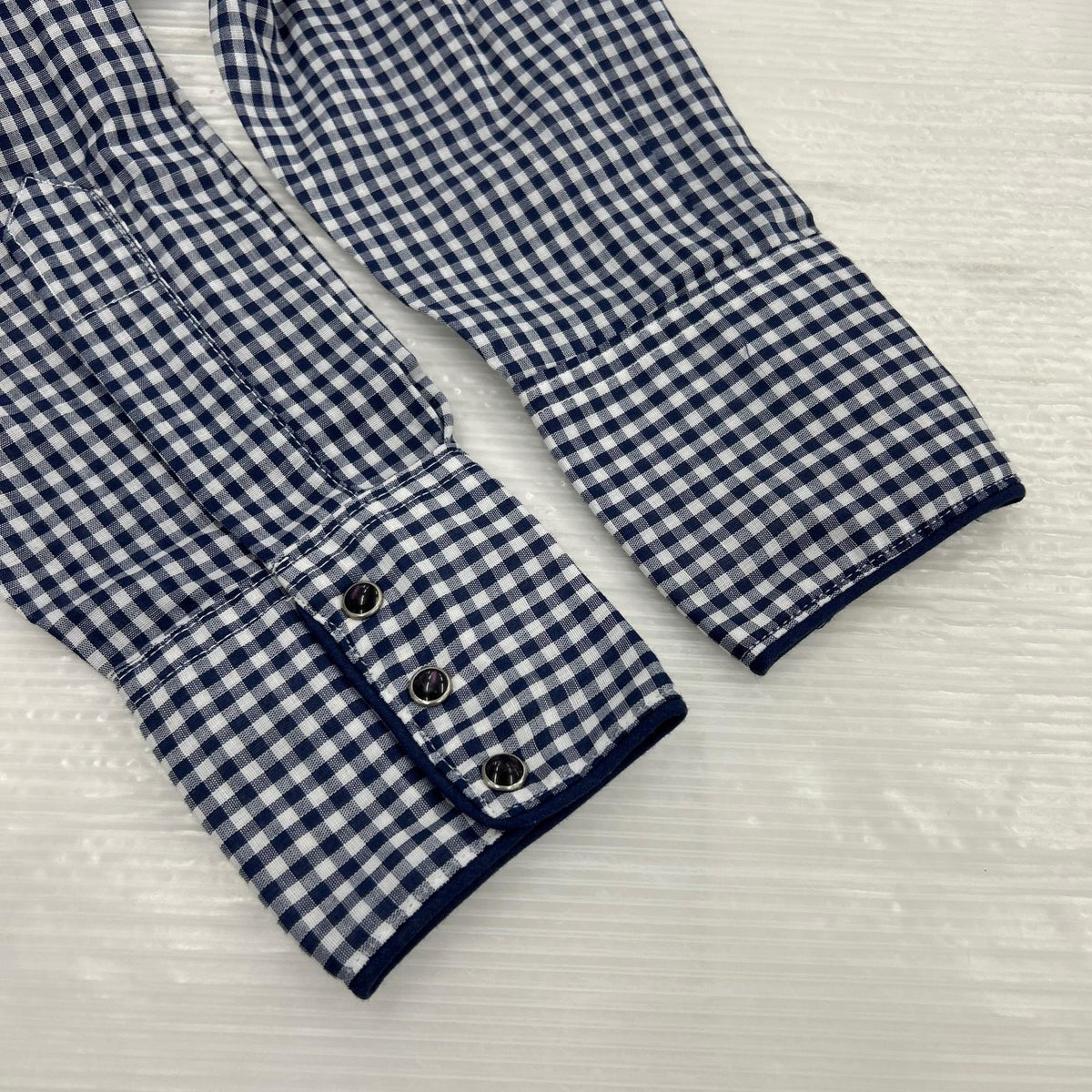 長袖シャツ 70s KARMAN ブルー