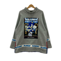 スウェット SONIC THE HEDGEHOG TAPED MOCKMECK SWEAT L グレー