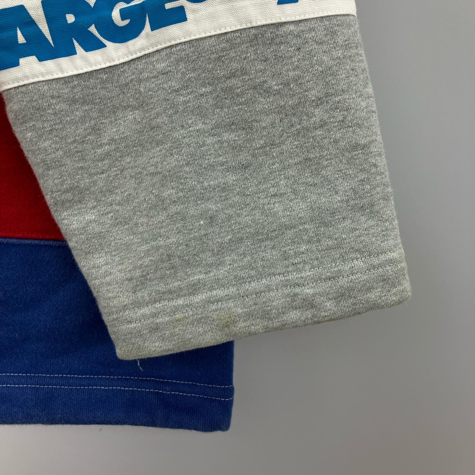 スウェット SONIC THE HEDGEHOG TAPED MOCKMECK SWEAT L グレー