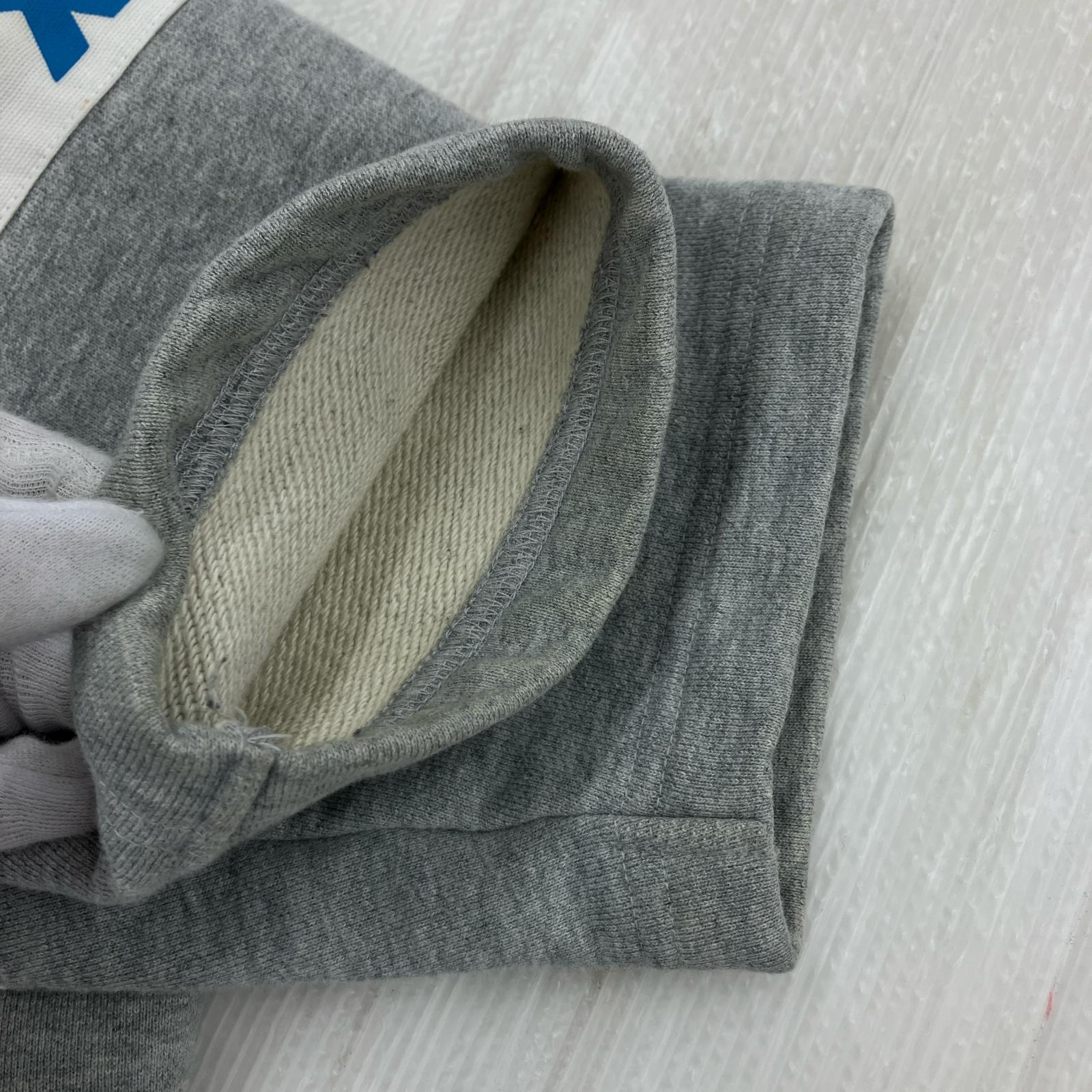 スウェット SONIC THE HEDGEHOG TAPED MOCKMECK SWEAT L グレー
